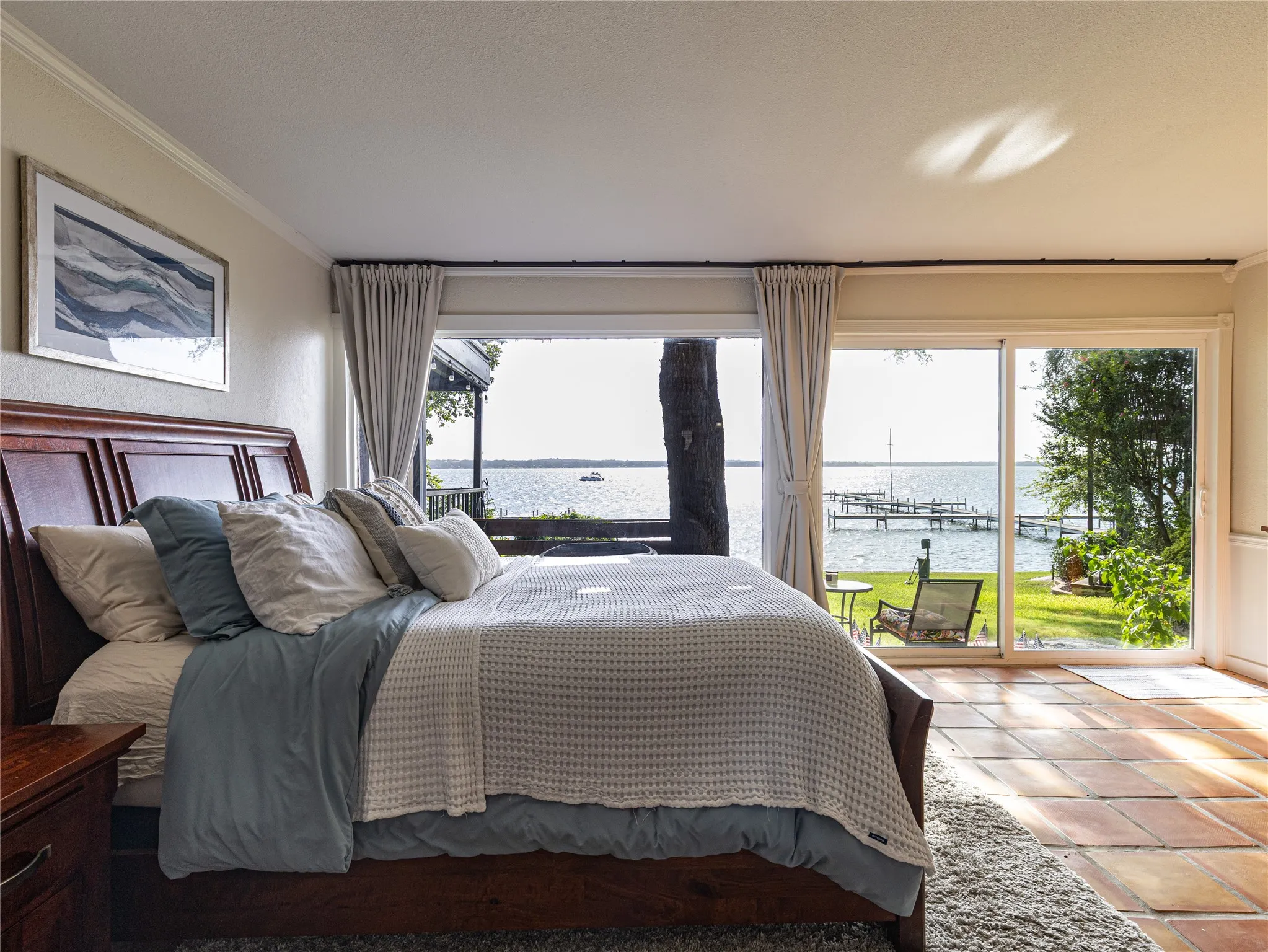 A home where the view does as much of the decorating as the finishes.
