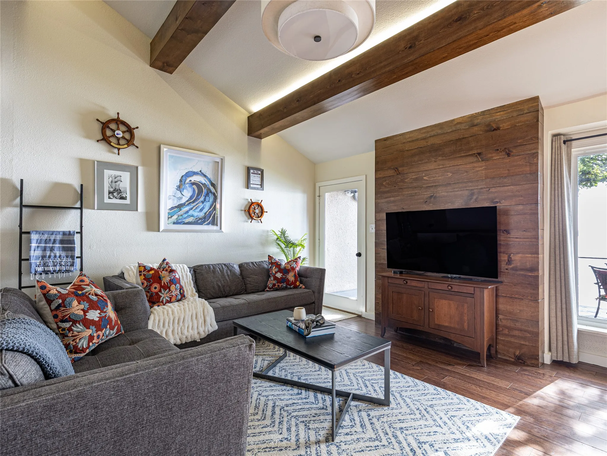 Open-concept living area designed for comfort, connection, and easy entertaining.