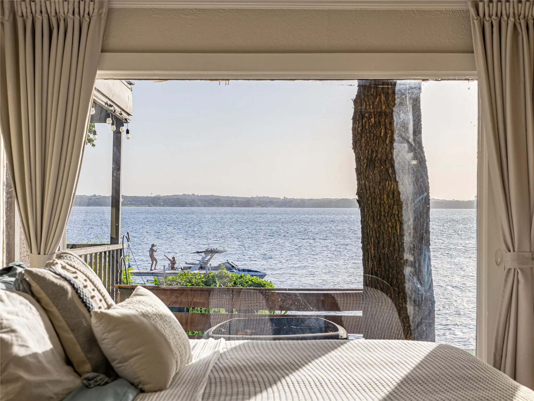 Eagle Mountain Lake becomes the backdrop to everyday living.