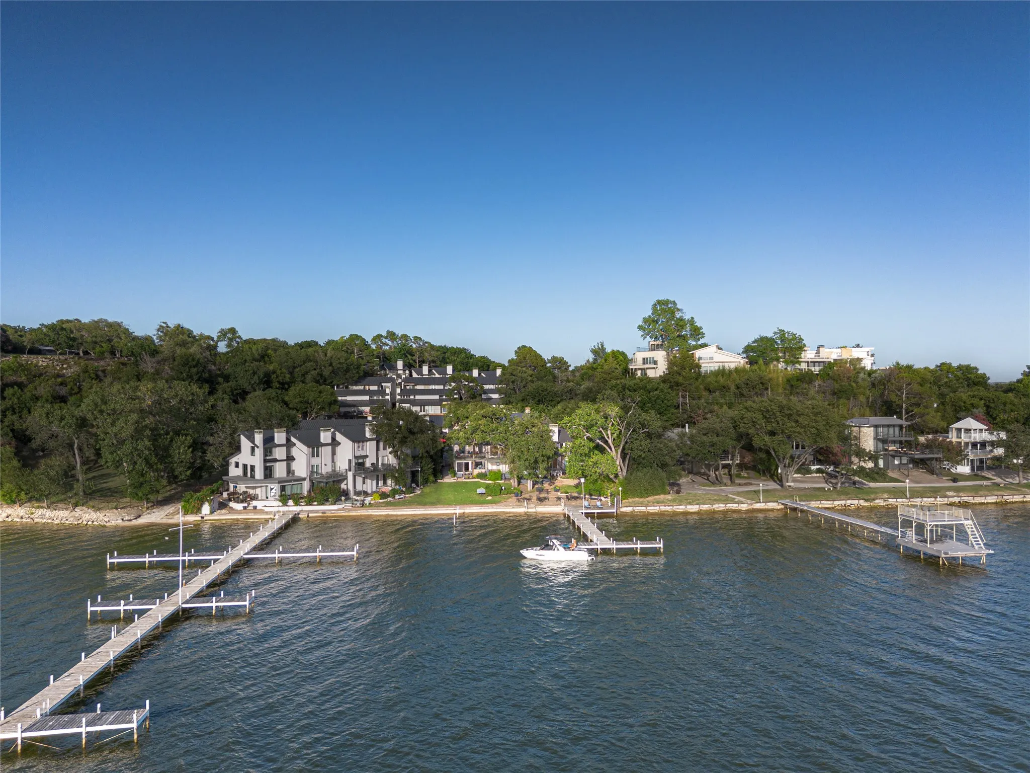 Coming home to lake views and unforgettable sunsets.