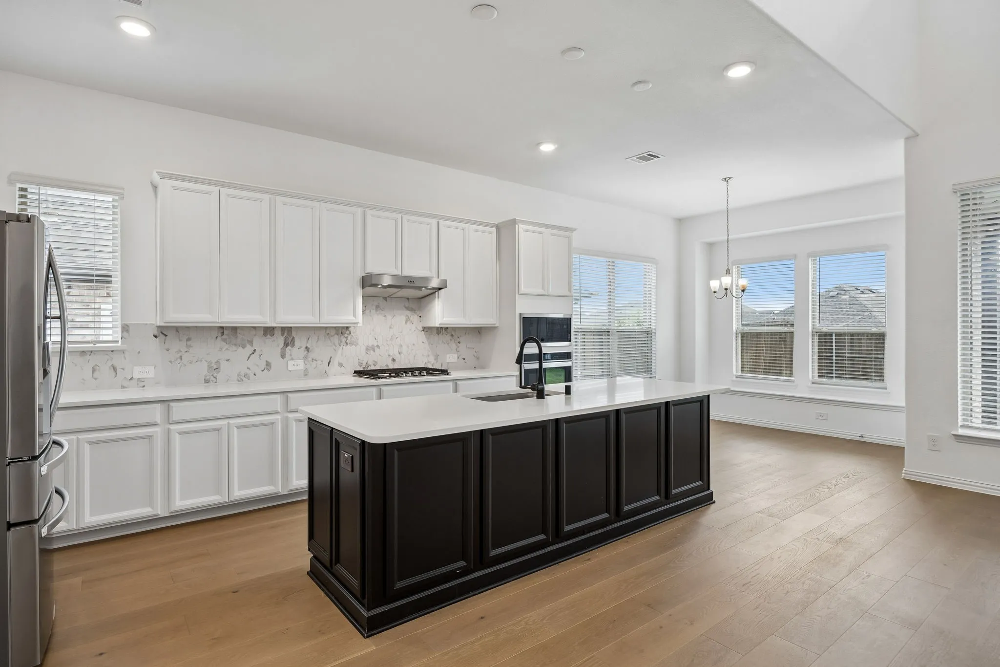 3 flex spaces currently set as office, game room and media offer lots of ways to enjoy this home.