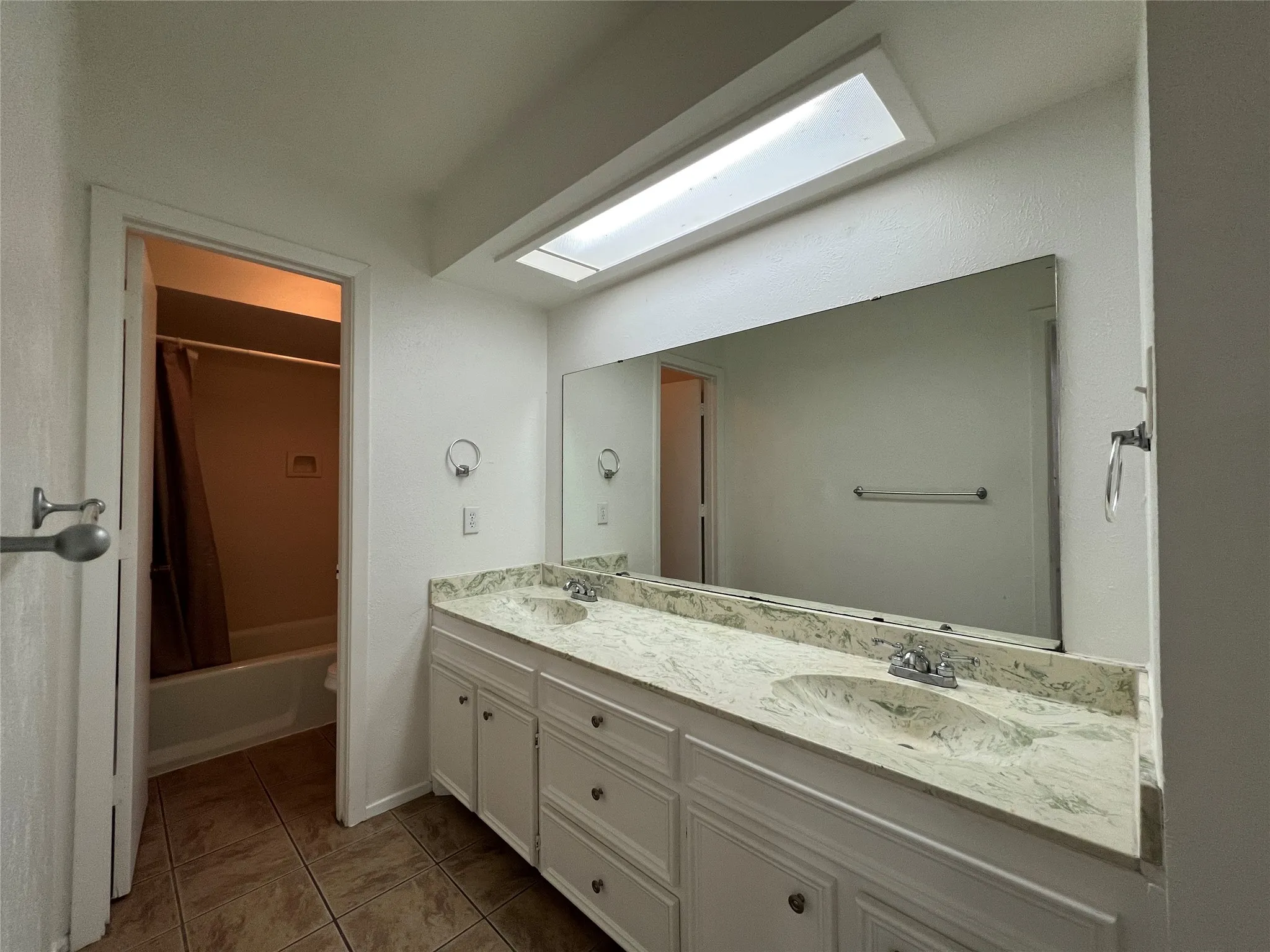 Shared upstairs bathroom