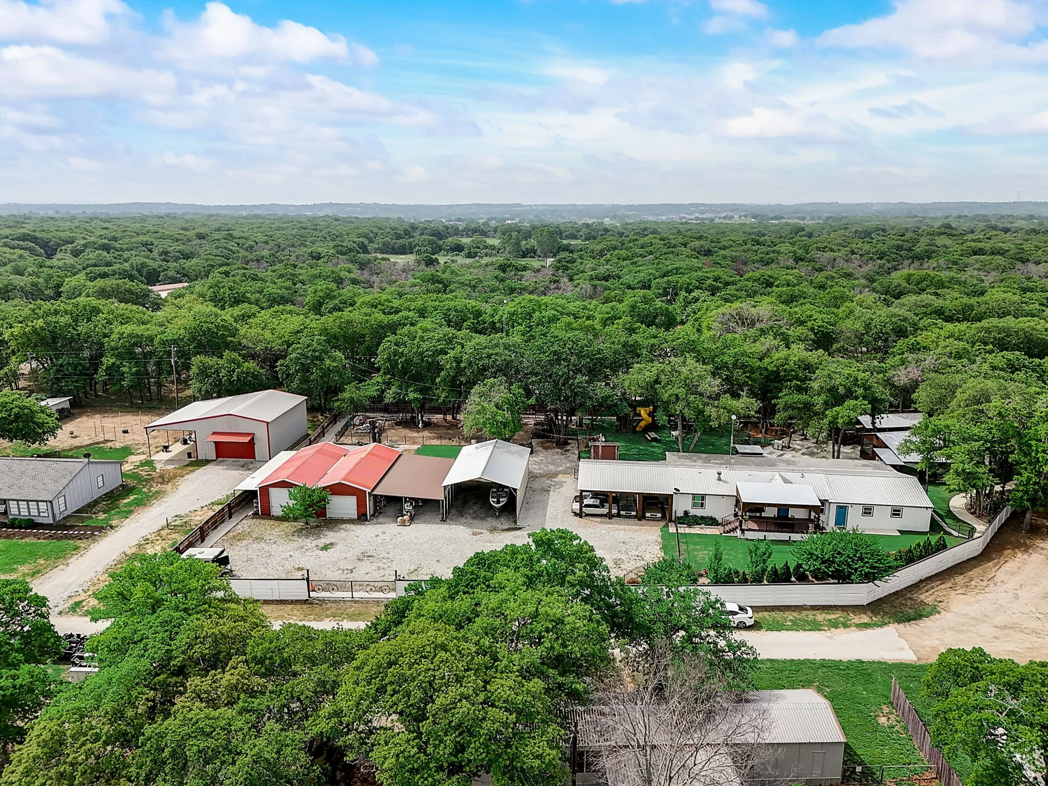 View of birds eye view of property