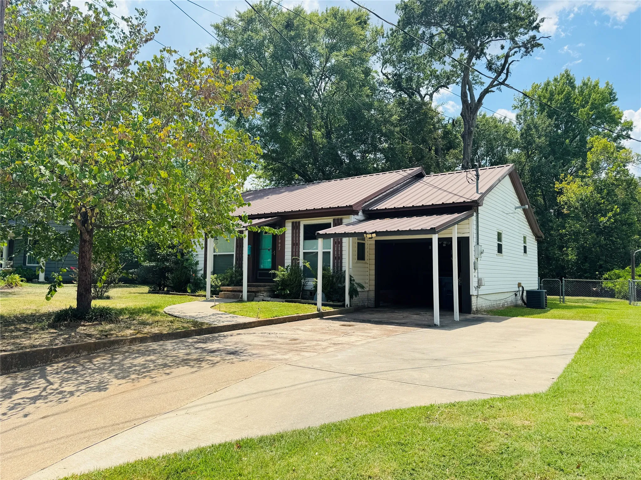 A charming, updated bungalo with everything you need, and room to add anything you'd want.