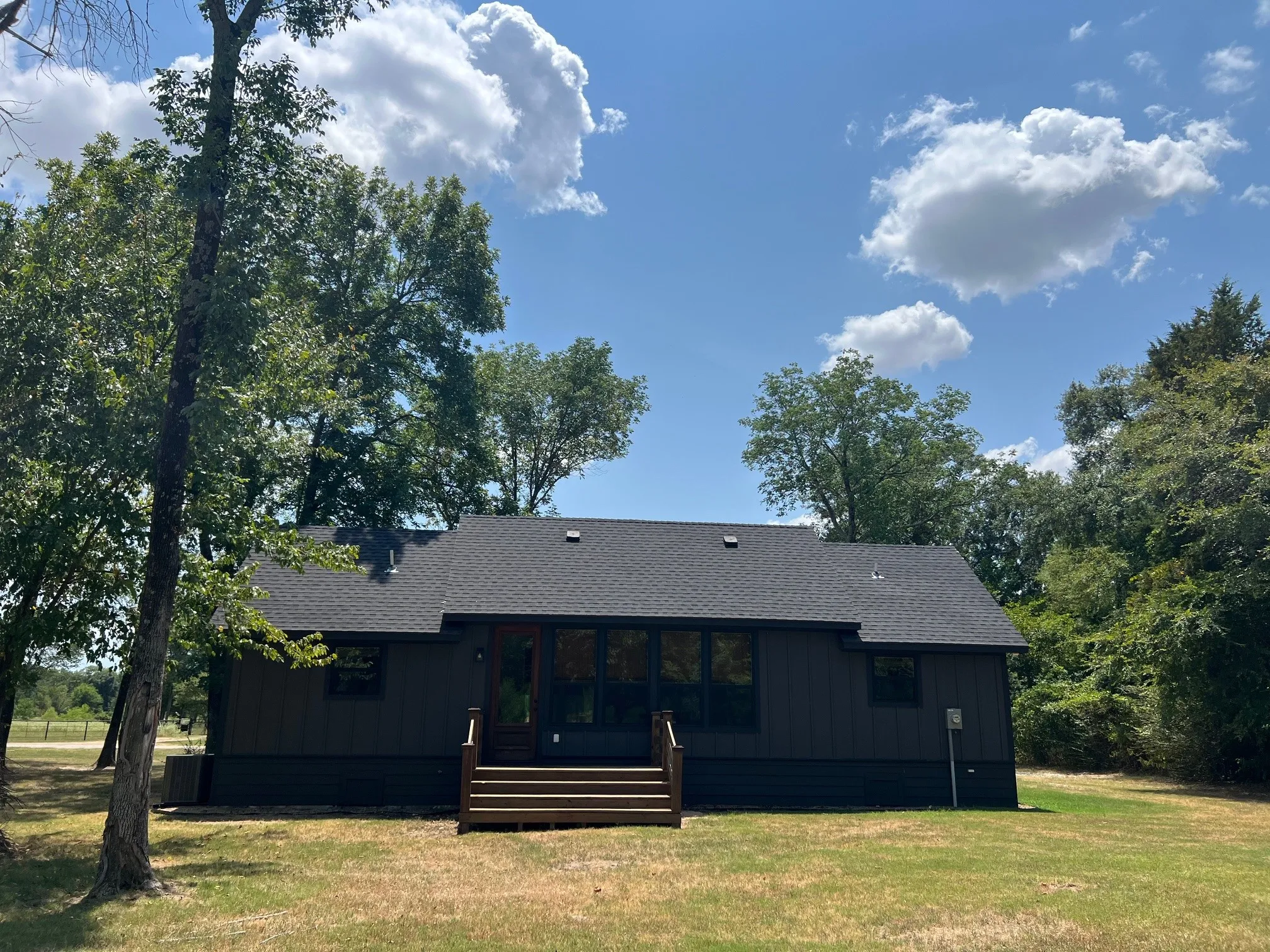 Back of Home and
Back Porch