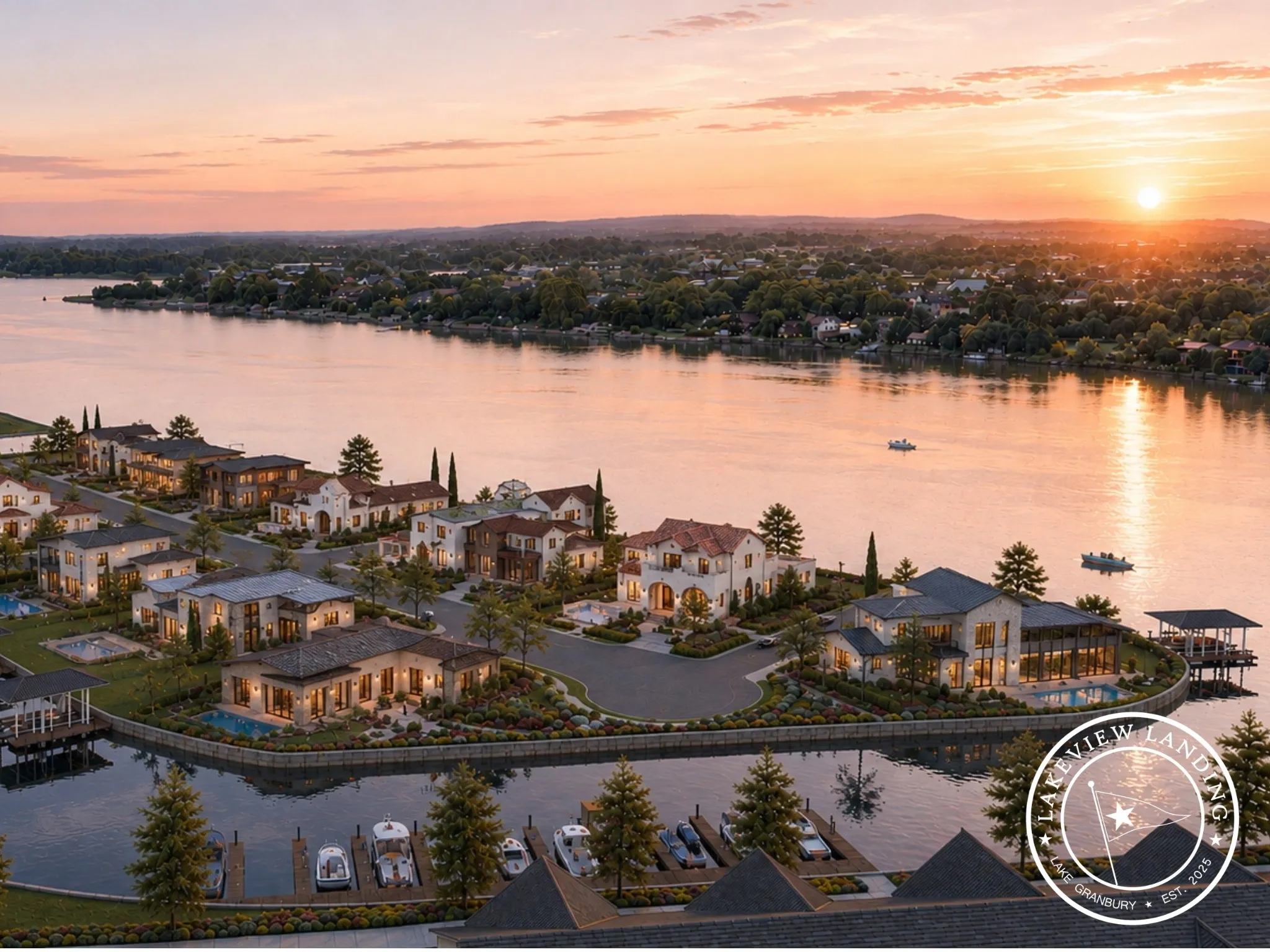 From sunrise to sunset, Lakeview Landing offers a waterfront lifestyle designed to be enjoyed every day.