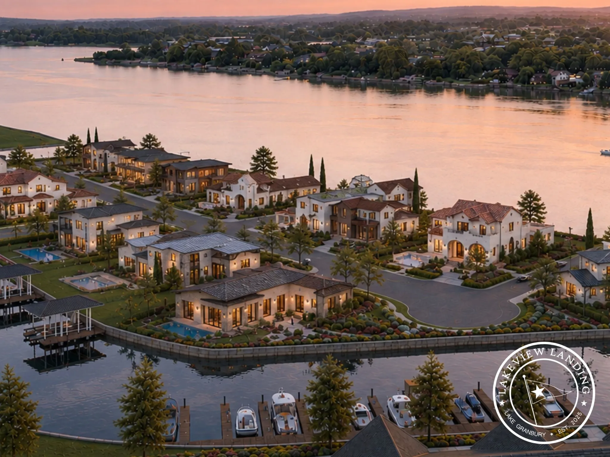 From sunrise to sunset, Lakeview Landing offers a waterfront lifestyle designed to be enjoyed every day.