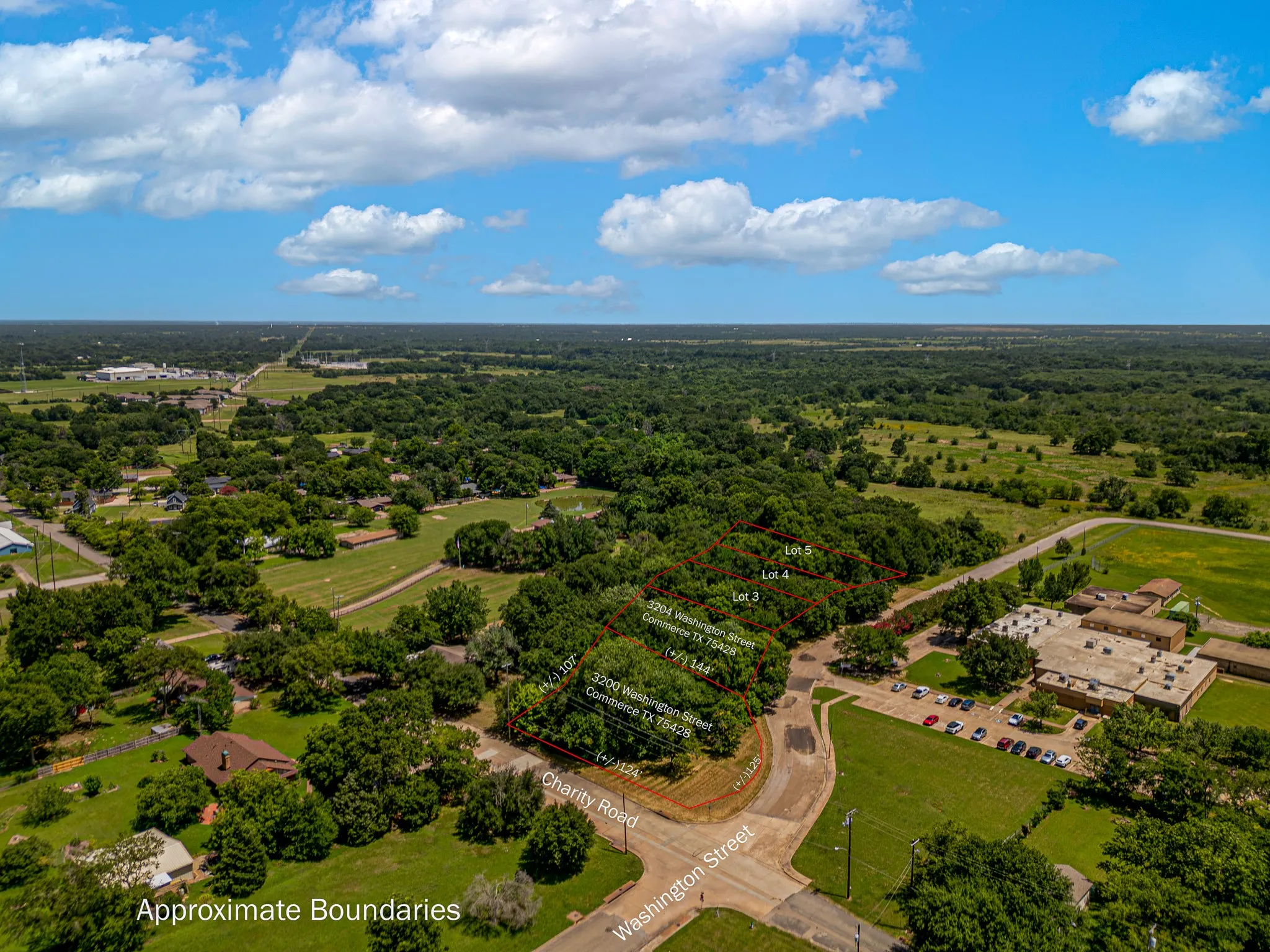 Unimproved Land For Sale in Hunt County , 3200 Washington Street, Commerce, Texas 75428, 0, 0, Garage spaces, 0 Sqft, built in 2025, Price $29,000, mls#21320541, Real Estate Agent in Commerce, Homes For Sale in Hunt county, Homes For Sale in Commerce, Realtor in Commerce Texas, Real Estate Brokerage Independent Realty Texas, Luminita Cordes Realtor