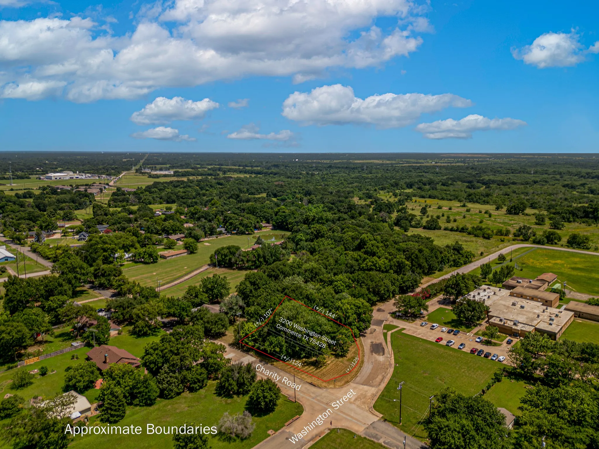 Unimproved Land For Sale in Hunt County , 3200 Washington Street, Commerce, Texas 75428, 0, 0, Garage spaces, 0 Sqft, built in 2025, Price $29,000, mls#21320541, Real Estate Agent in Commerce, Homes For Sale in Hunt county, Homes For Sale in Commerce, Realtor in Commerce Texas, Real Estate Brokerage Independent Realty Texas, Luminita Cordes Realtor