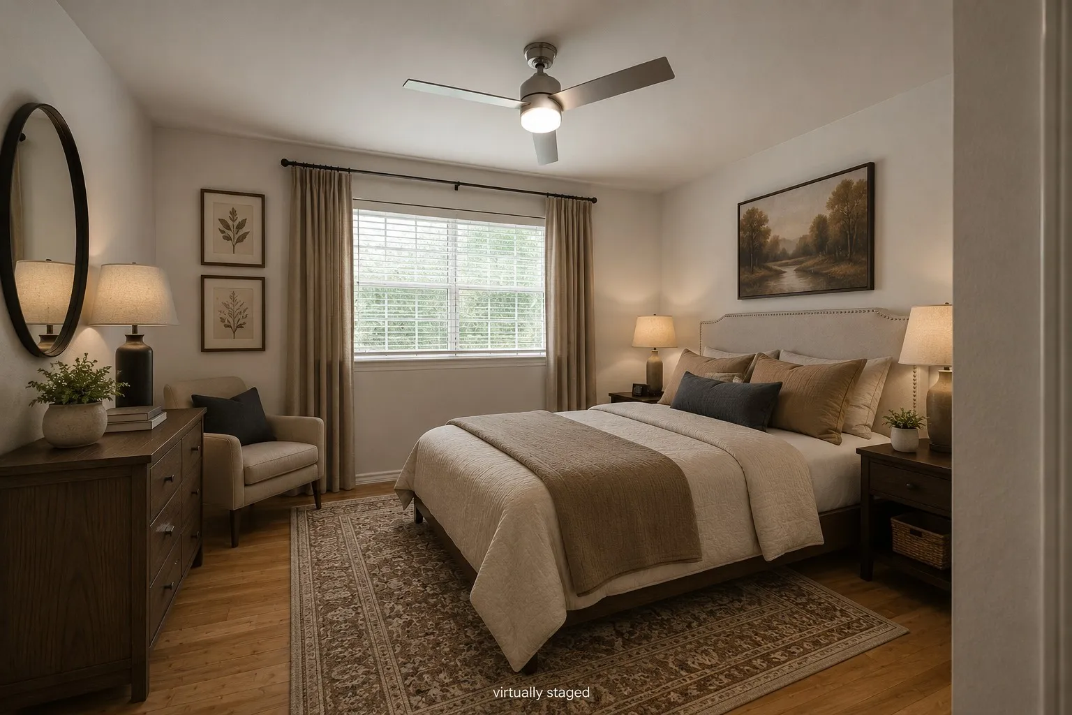 2nd floor bedroom, has its own ensuite full bathroom - ultra private and offers a nice sized closet