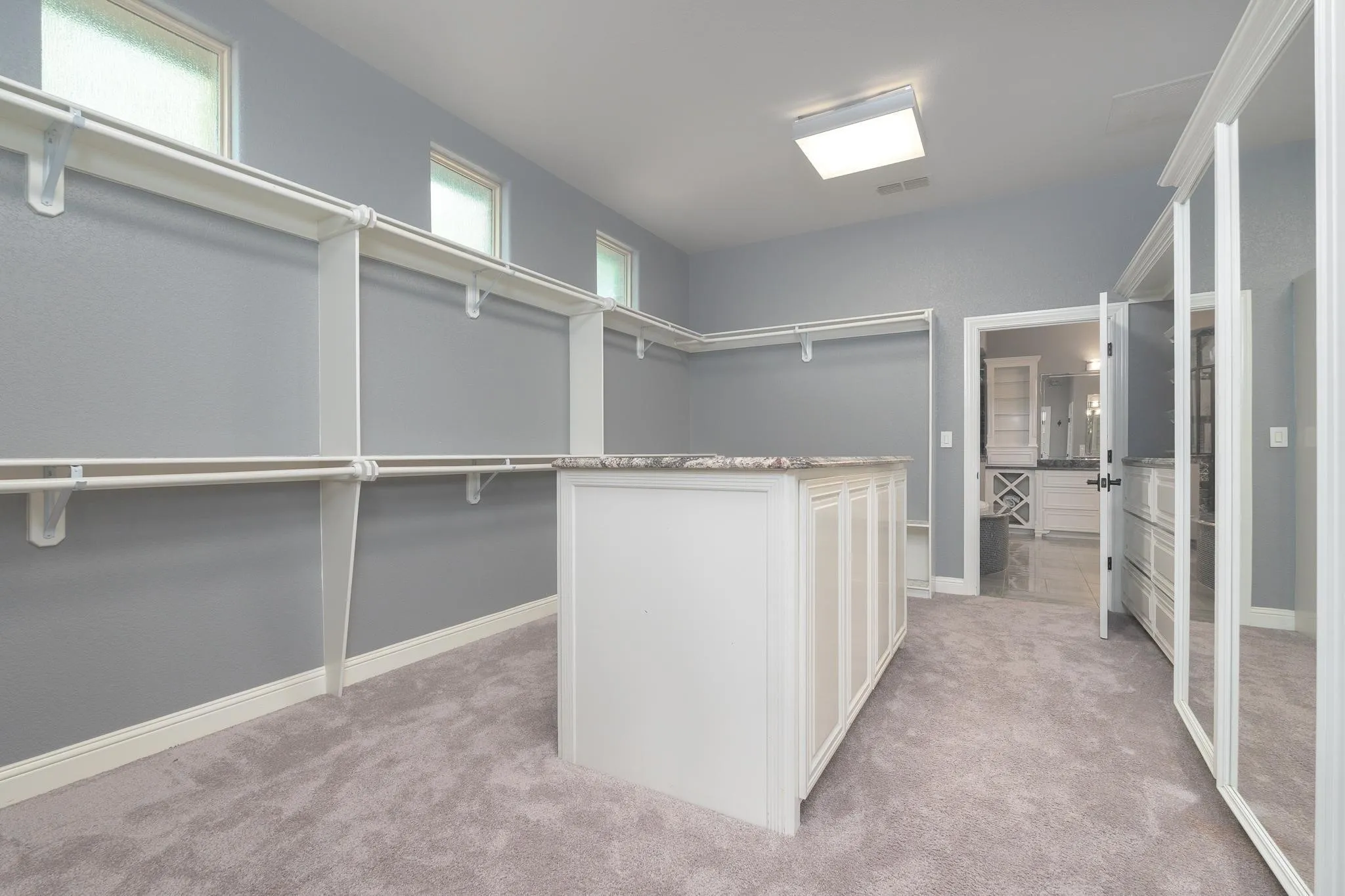 Primary bedroom closet