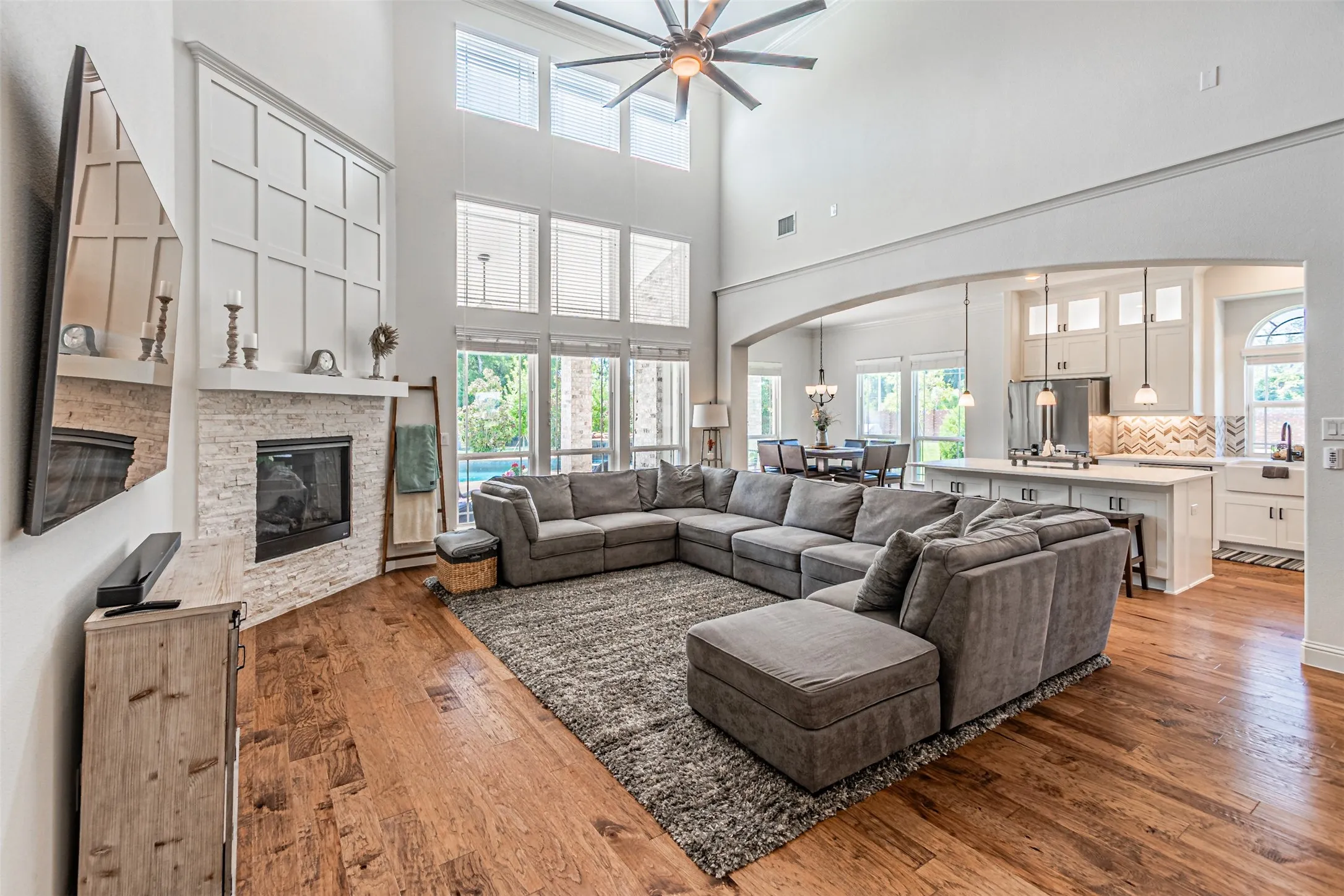 Open to Kitchen