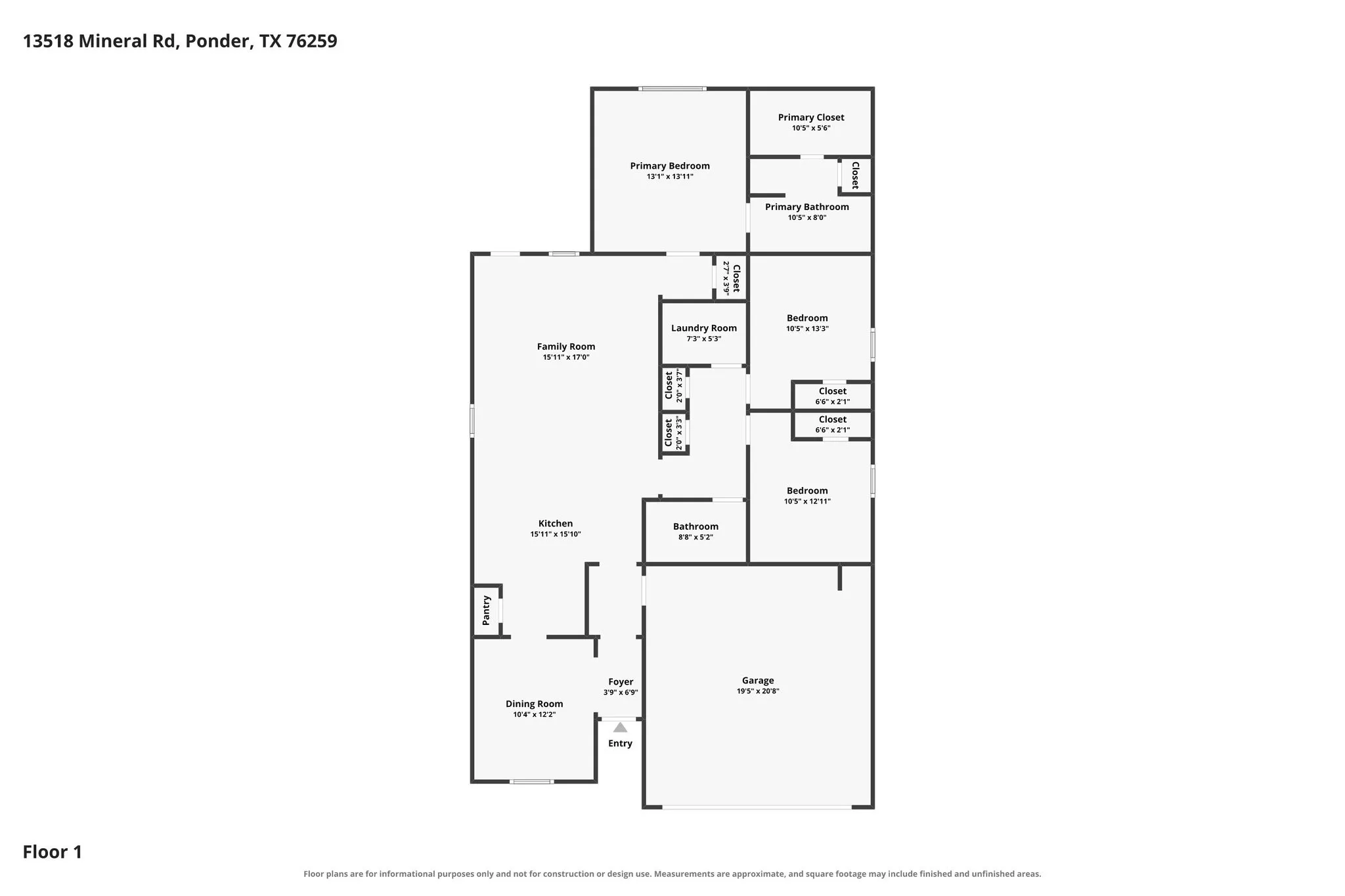 Single Family Residence For Rent in Denton County , 13518 Mineral Road, Ponder, Texas 76259, 3 Bedroom, 2 Bathroom, 2 Garage spaces, 1,551 Sqft, built in 2022, mls#21319130, Real Estate Agent in Ponder, Homes For Rent in Denton county, Homes For Rent in Ponder, Realtor in Ponder Texas, Real Estate Brokerage Independent Realty Texas, Luminita Cordes Realtor