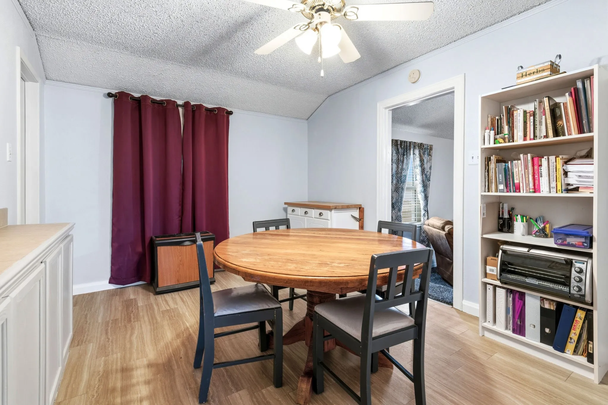 Bedroom, currently used as dining room