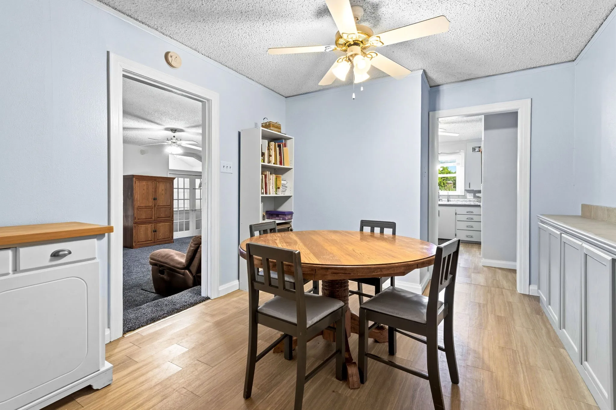 Bedroom, currently used as dining room