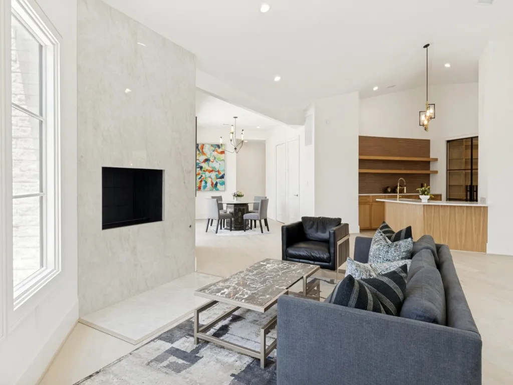 Room for a pool table or additional living space