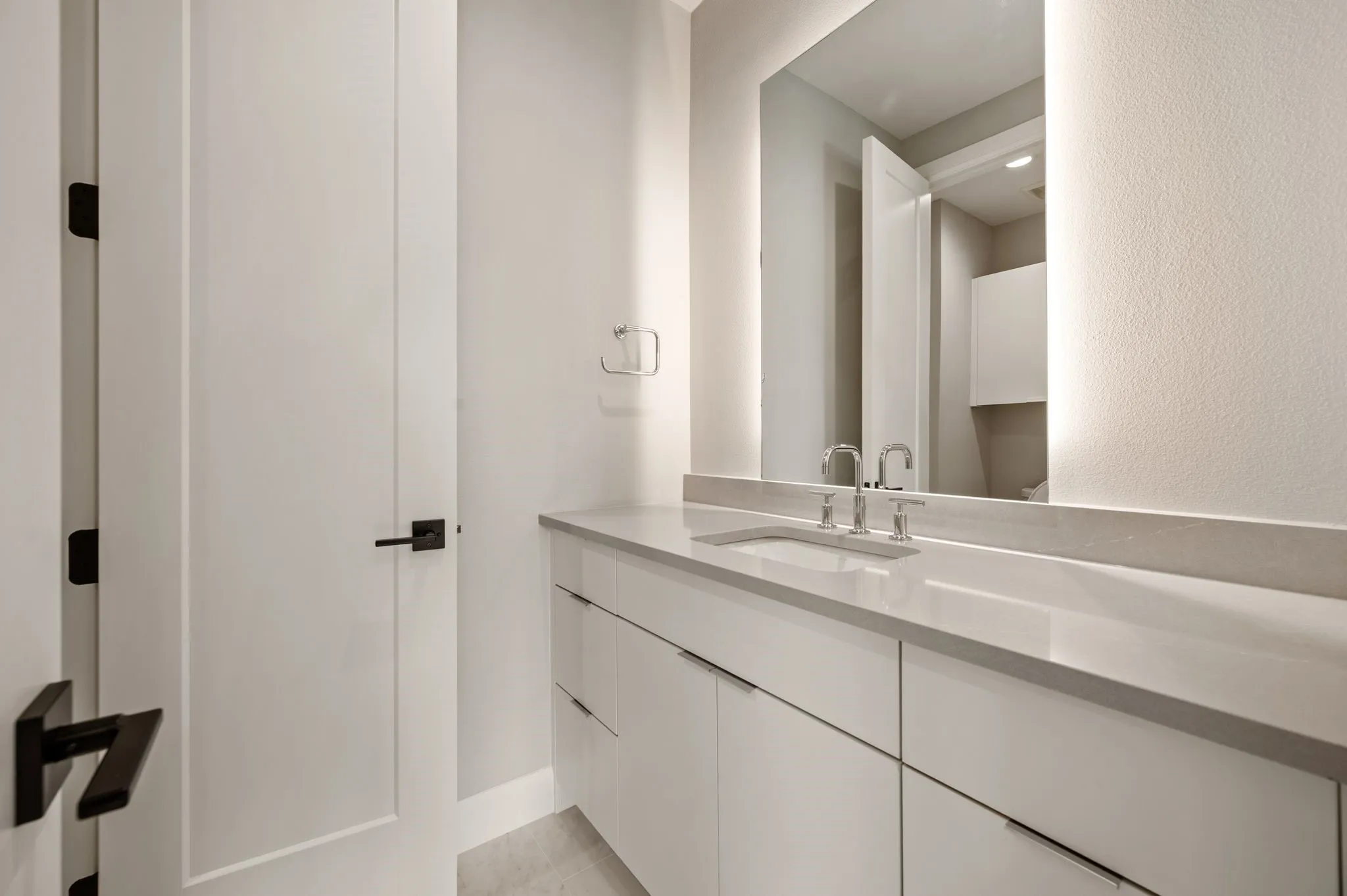 Jack and Jill bathroom upstairs