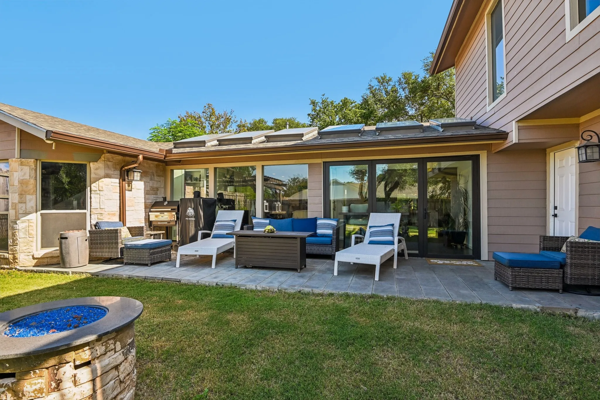 Back patio