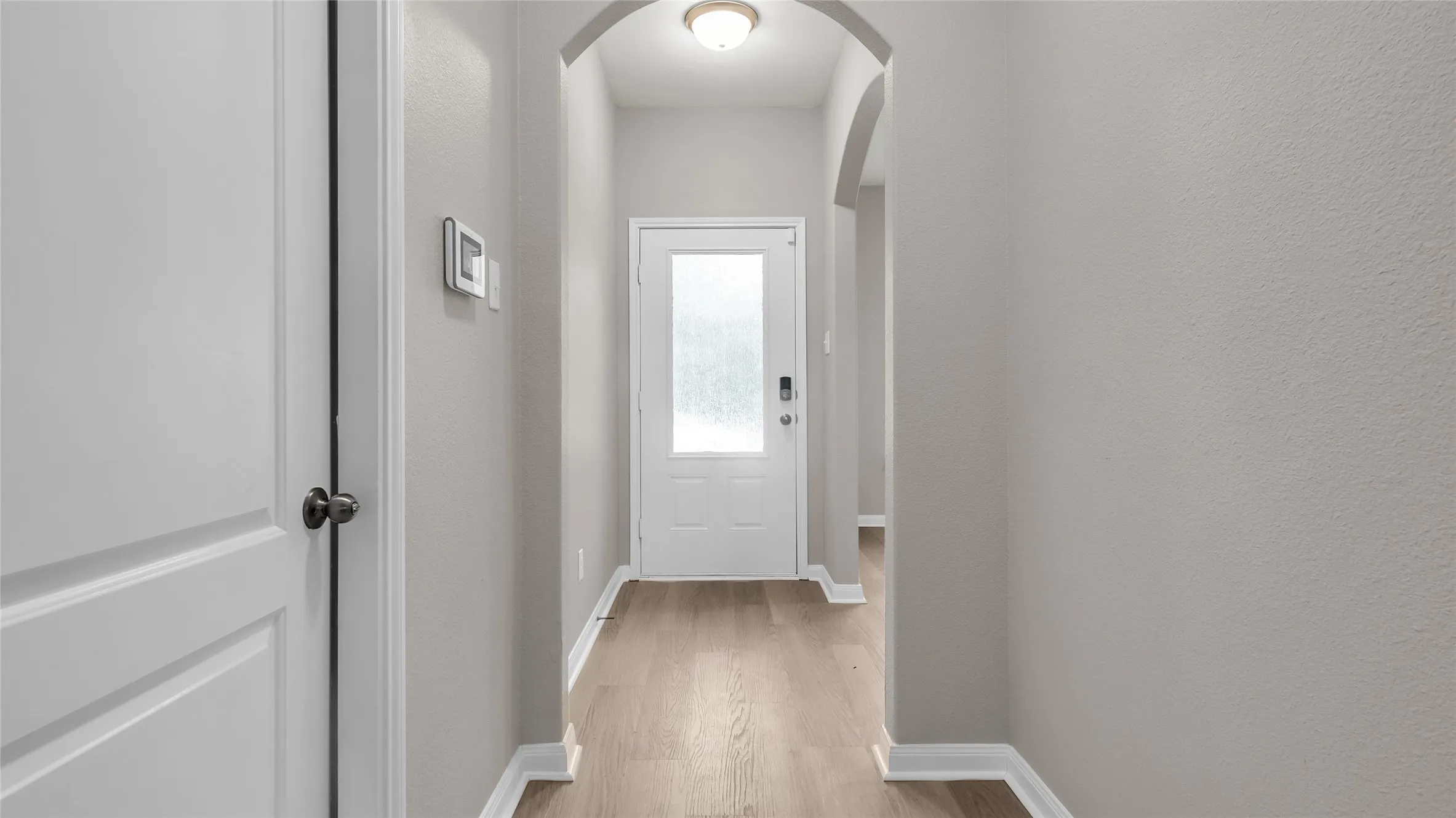 Entry view.