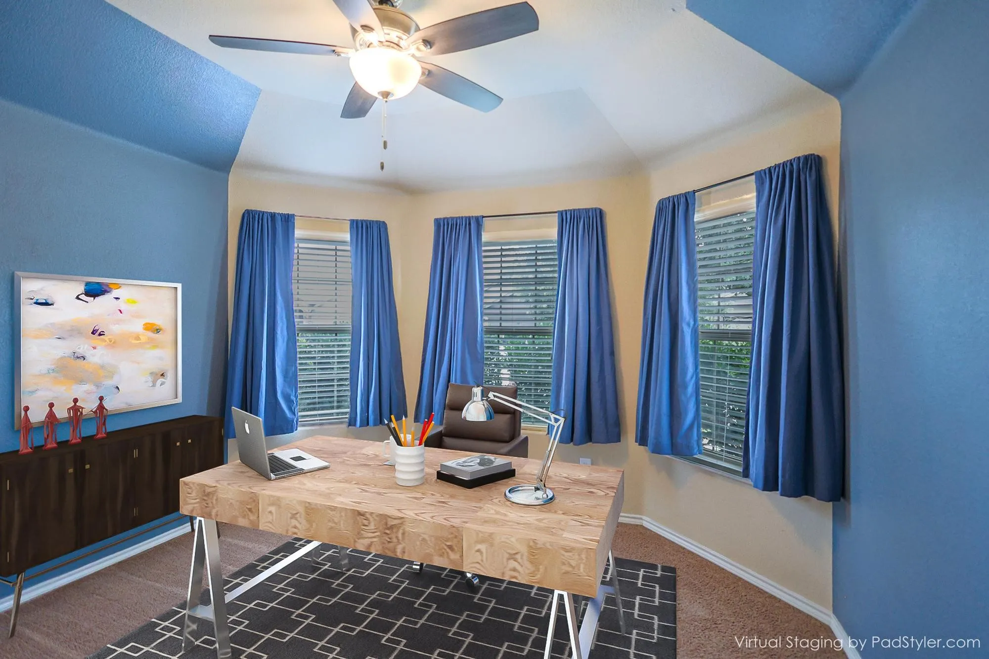 Wonderful 4th Bedroom Will Serve As A Perfect Home Office, Staged To Show The Potential For You!!