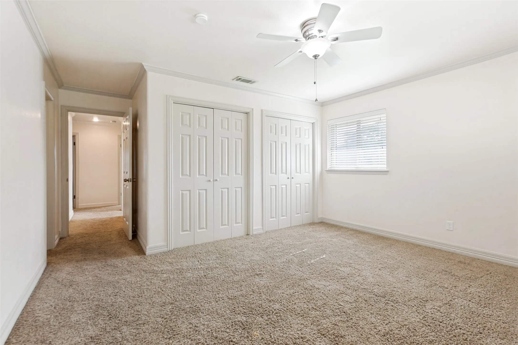 One of the primary bedrooms