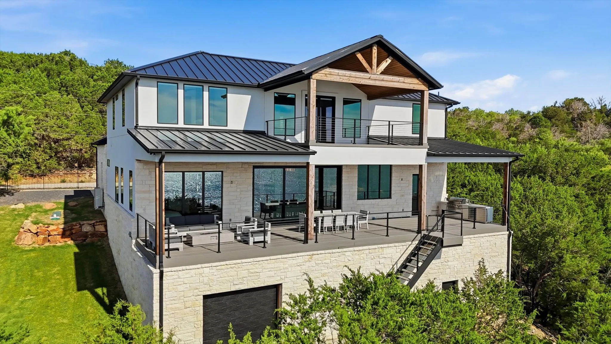 Single Family Residence For Sale in Palo Pinto County , 2449 Upper Burma Road, Possum Kingdom Lake, Texas 76449, 4 Bedroom, 5 Bathroom, 2 Garage spaces, 4,713 Sqft, built in 2022, mls#21319086, Real Estate Agent in Possum Kingdom Lake, Homes For Sale in Palo Pinto county, Homes For Sale in Possum Kingdom Lake, Realtor in Possum Kingdom Lake Texas, Real Estate Brokerage Independent Realty Texas, Luminita Cordes Realtor
