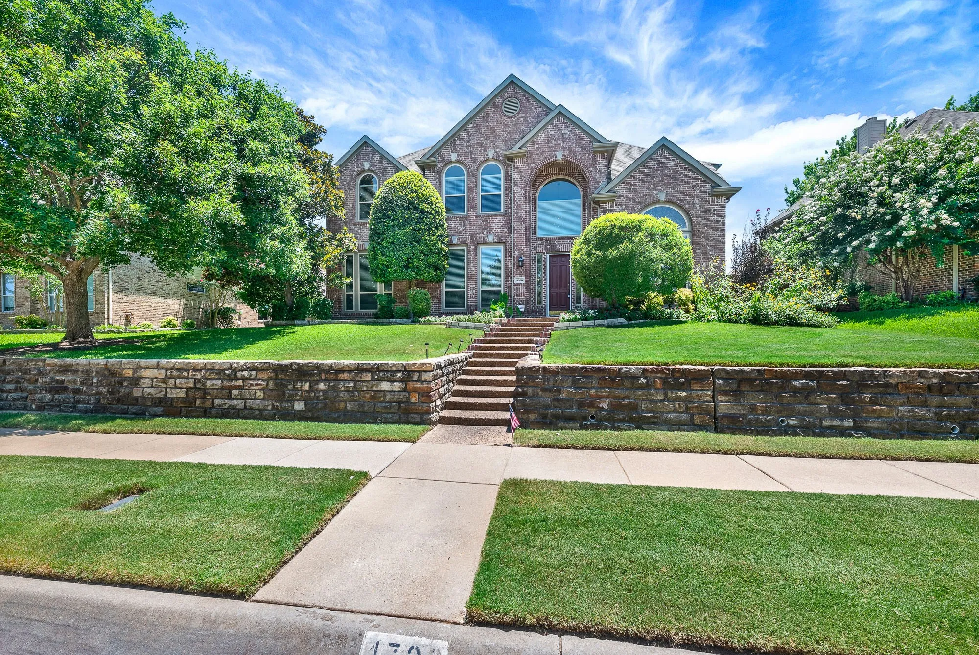 Enjoy beautiful elevation and curb appeal!