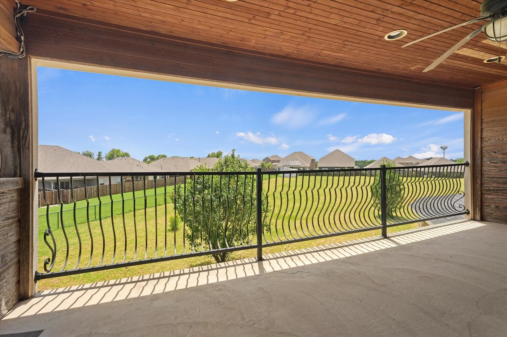 Upstairs Balcony