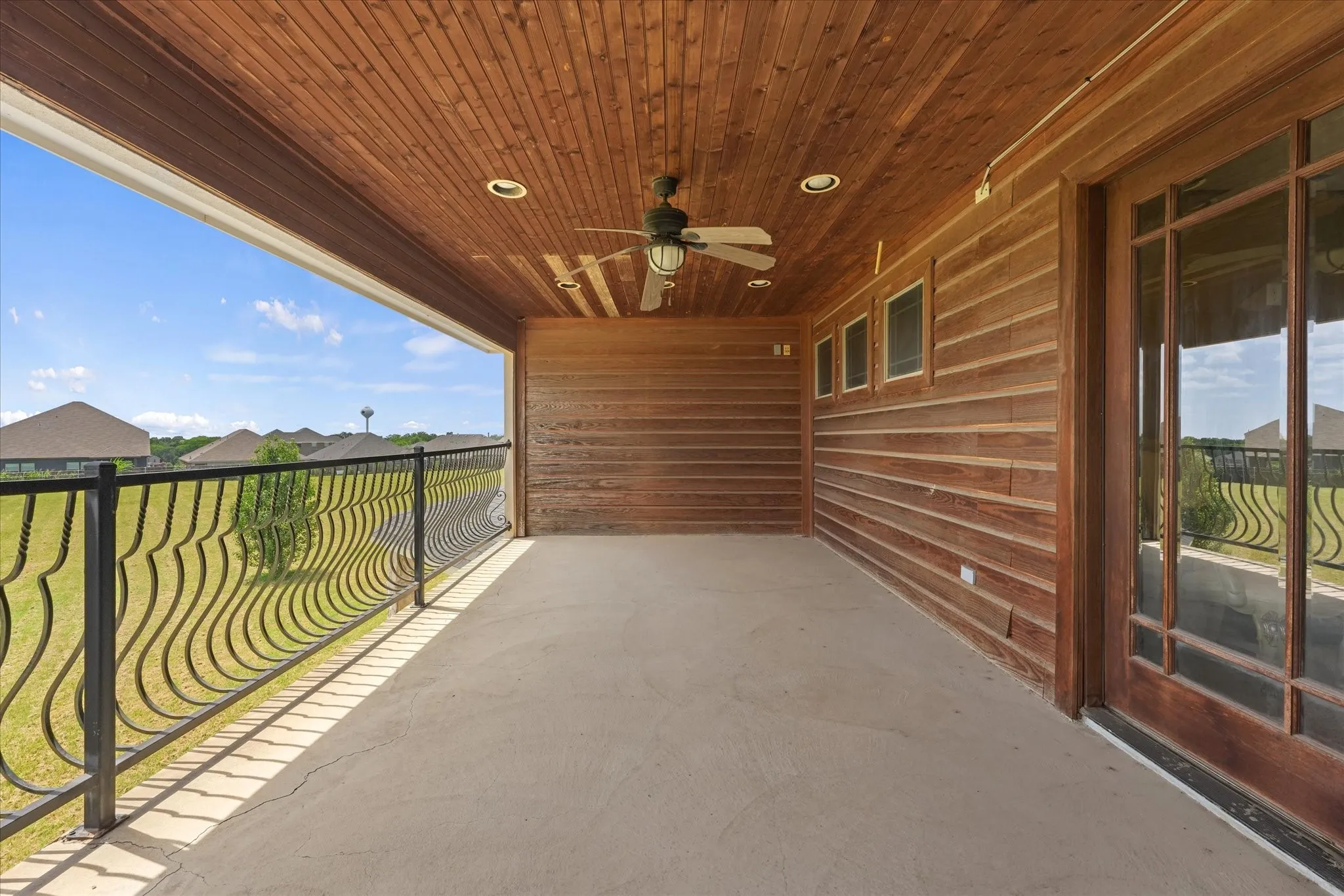 Upstairs Balcony