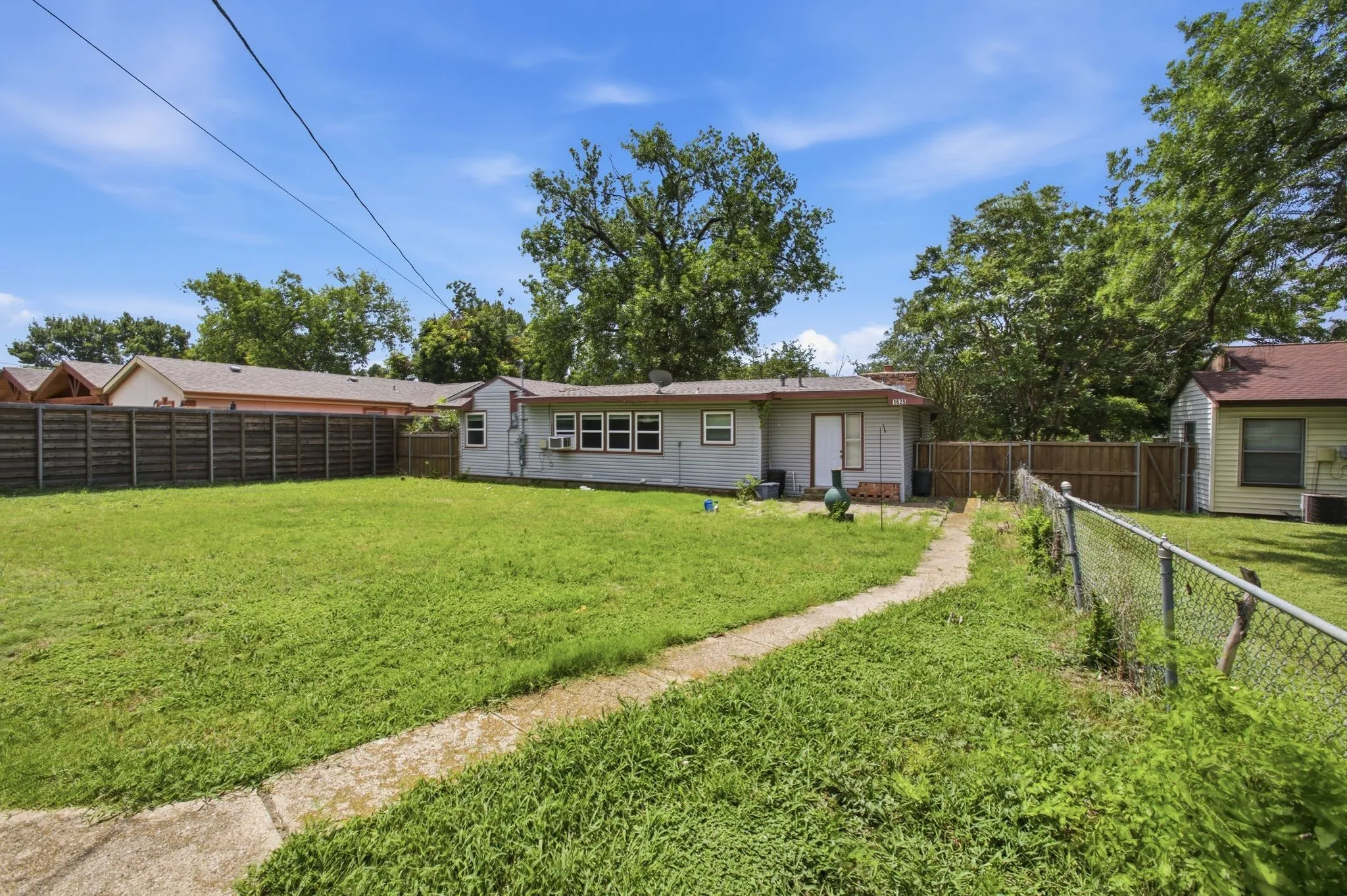 Room for Kids & Pets to Play, Large Enough for a Pool, Could Grow a Garden, etc.