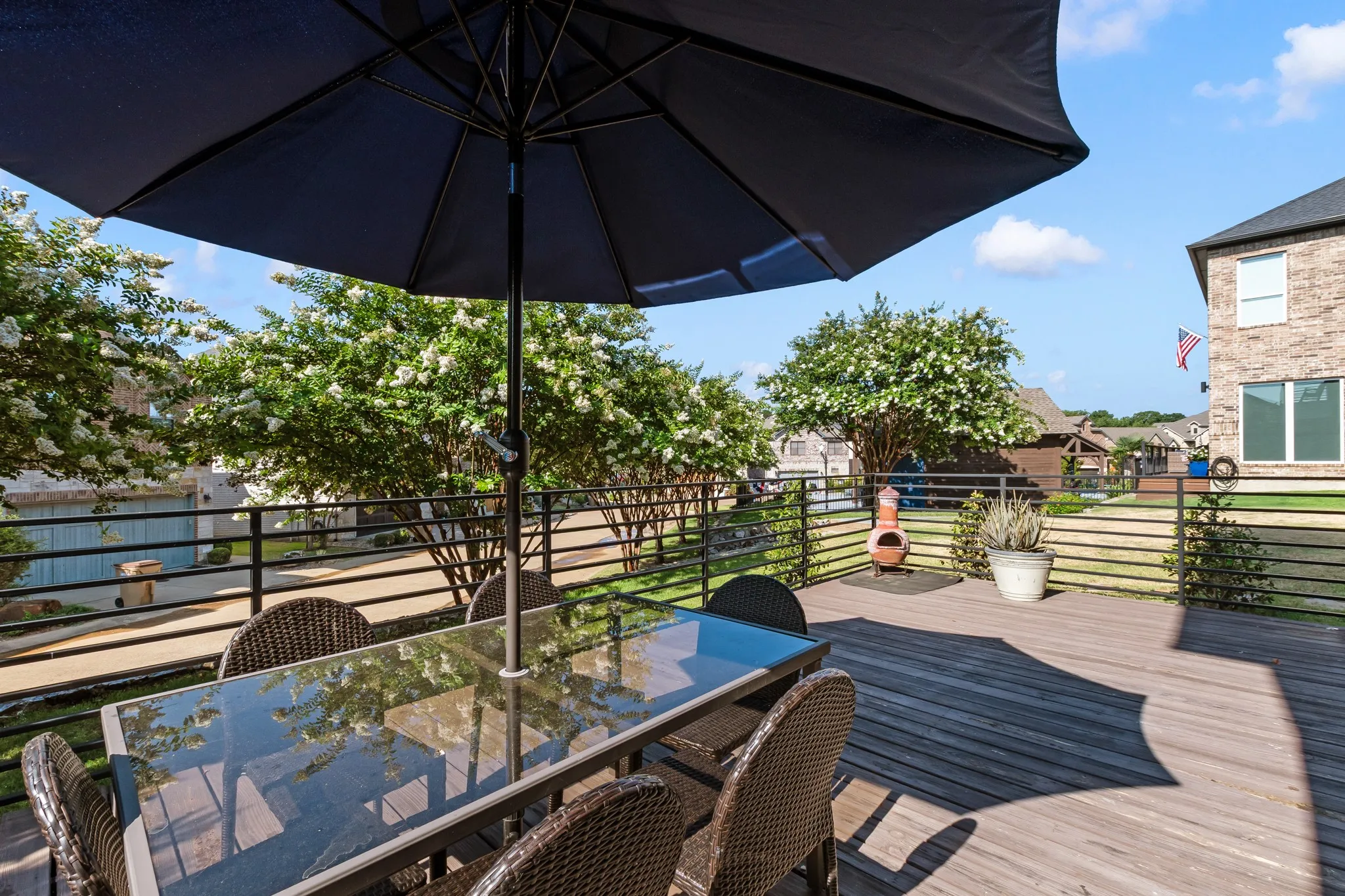 Back deck
