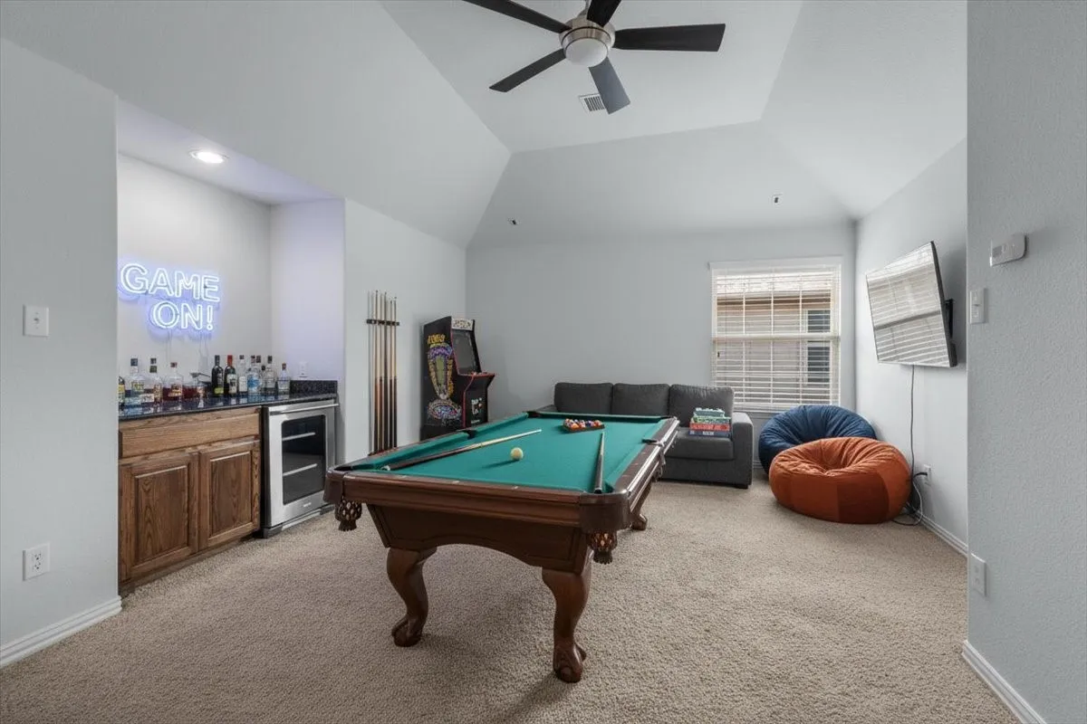Spacious entertainment room/media room. **This image has been virtually staged.**
