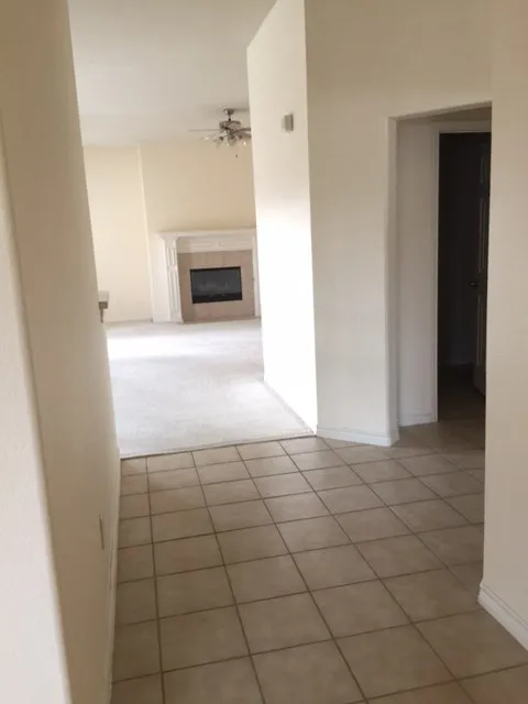 Front entry to family room