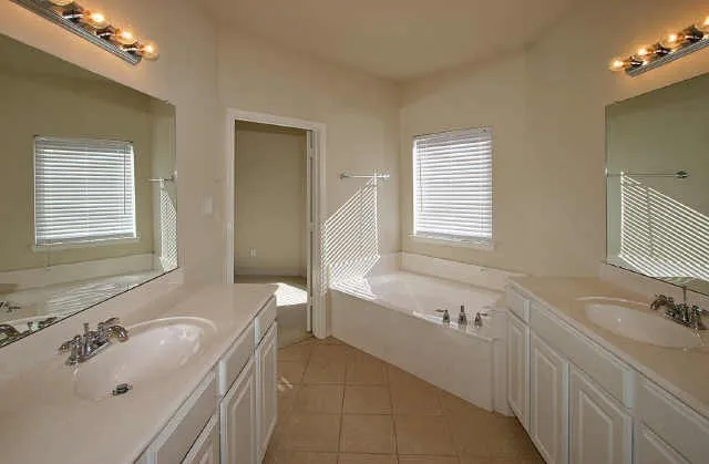 Master bathroom