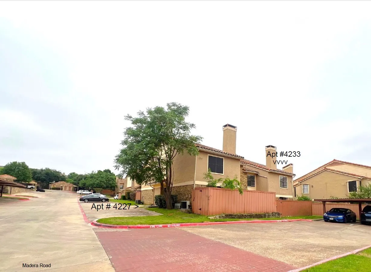 Apartment is off of main road behind #4227