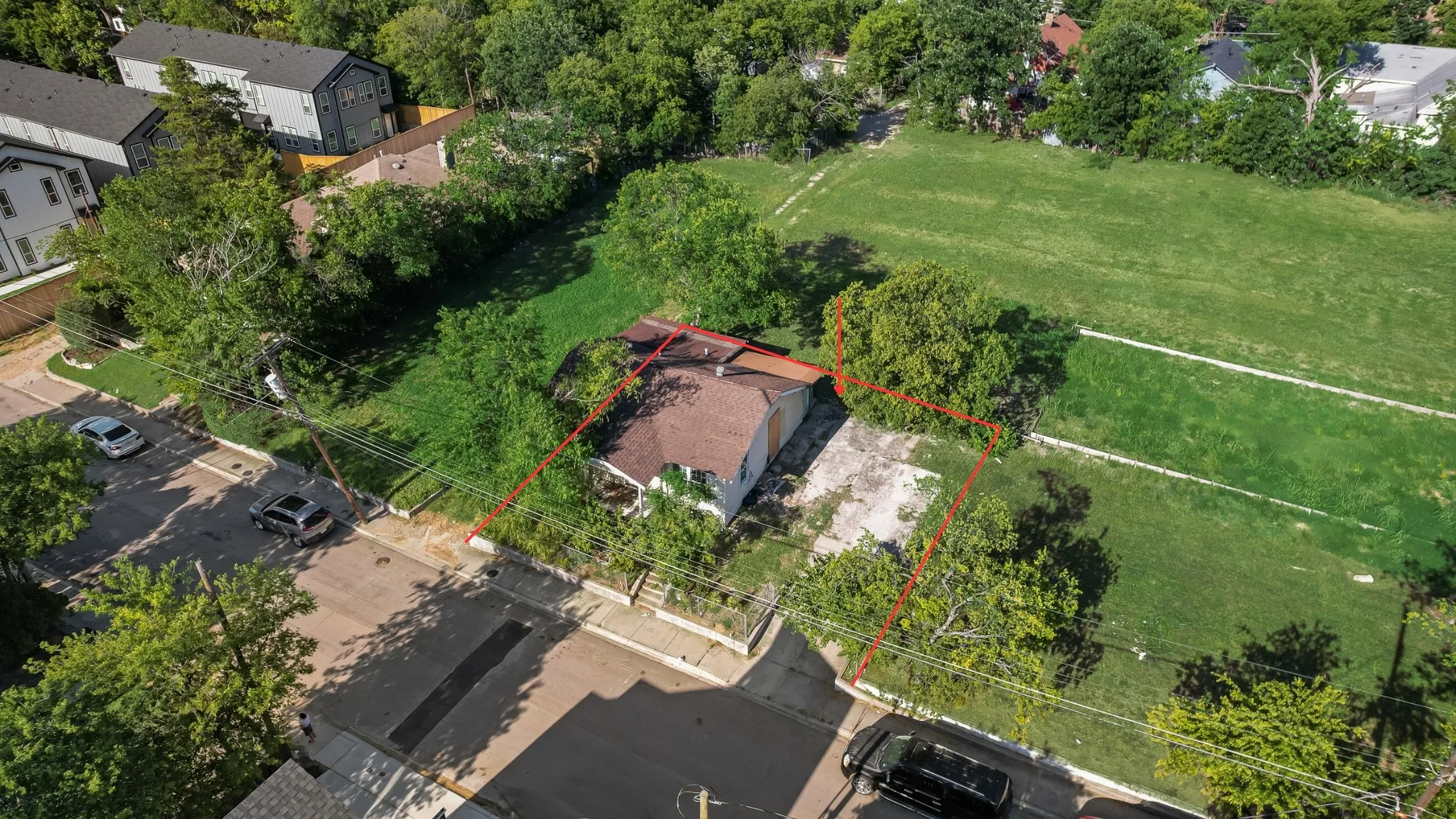 Up and coming street - perfect for a general contractor to flip and or add square footage to make this a rental.