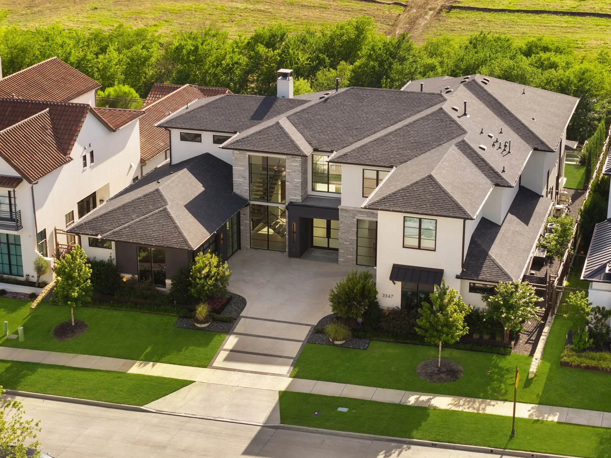 Single Family Residence For Sale in Denton County , 3347 Midwick Drive, Frisco, Texas 75034, 5 Bedrooms, 7 Bathrooms, 3 Garage spaces, 7,094 Sqft, built in 2023, Price $5,400,000, mls#21314703, Real Estate Agent in Frisco, Homes For Sale in Denton county, Homes For Sale in Frisco, Realtor in Frisco Texas, Real Estate Brokerage Independent Realty Texas, Luminita Cordes Realtor