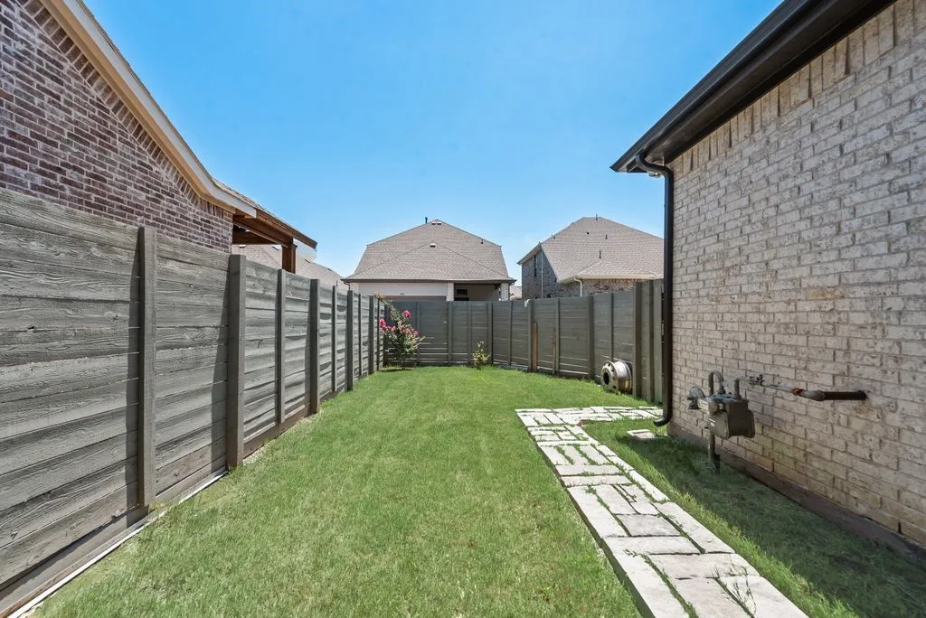 Fenced Backyard
