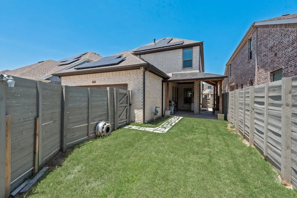 Fenced Backyard
