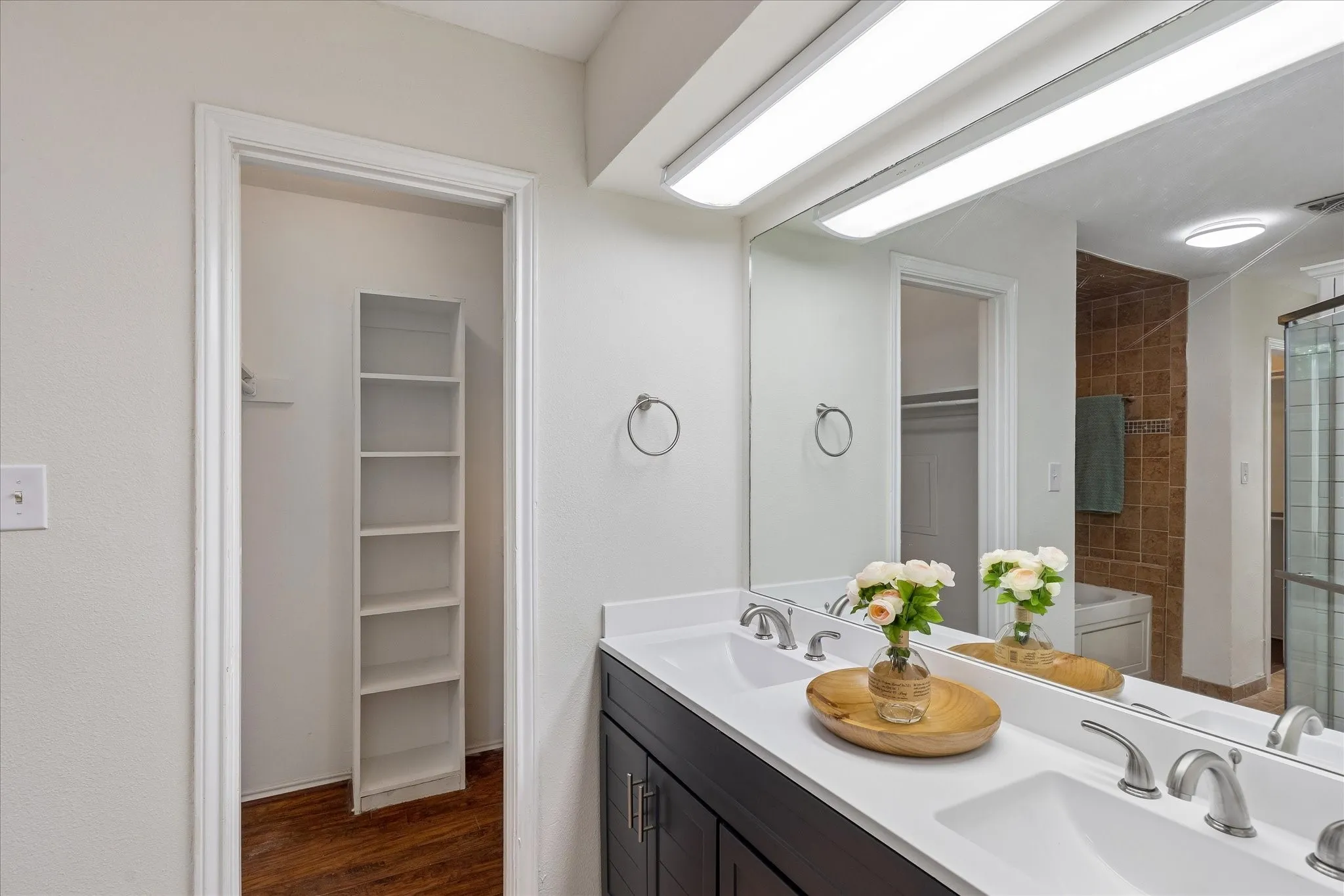 Primary bathroom vanity