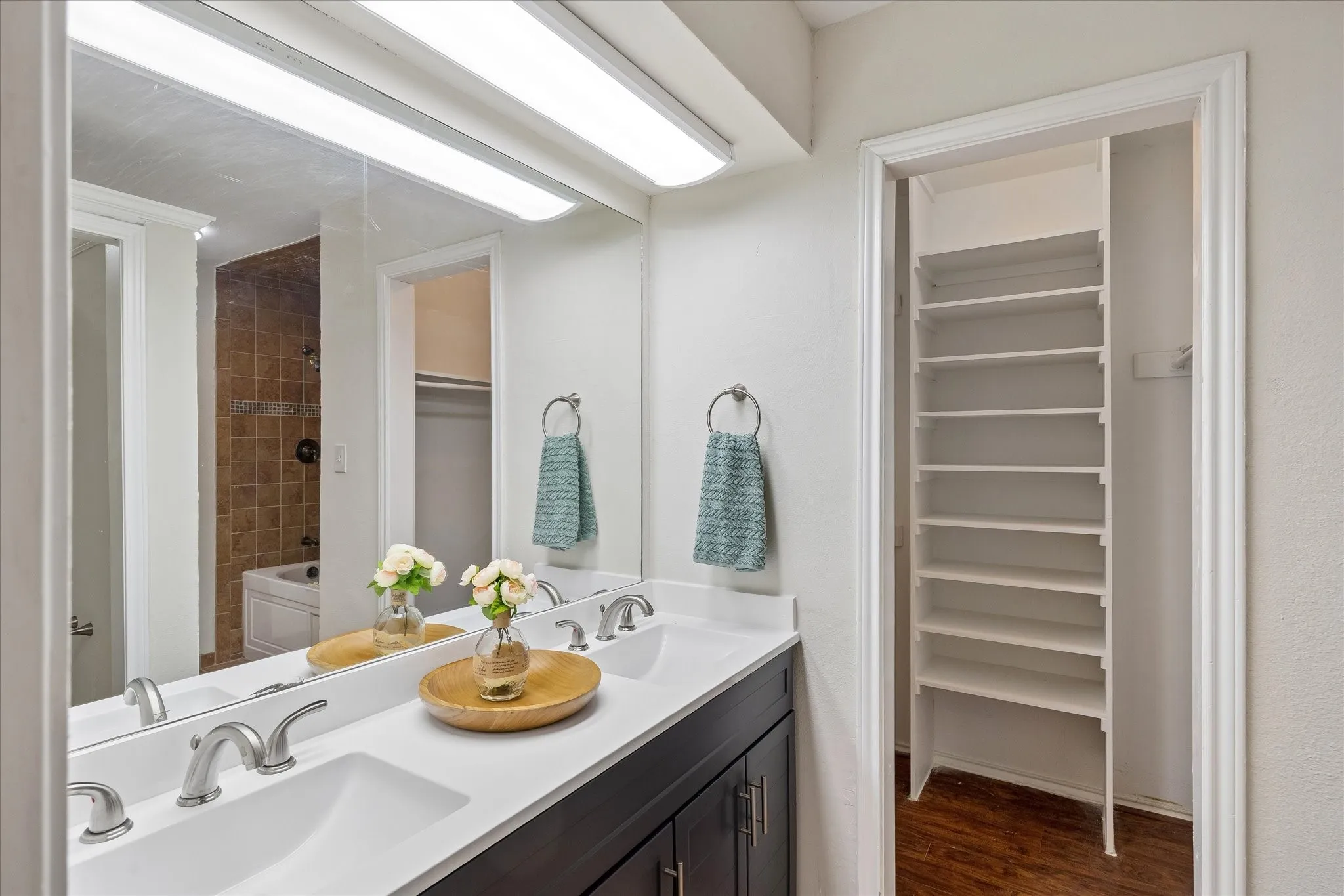 Primary bathroom vanity