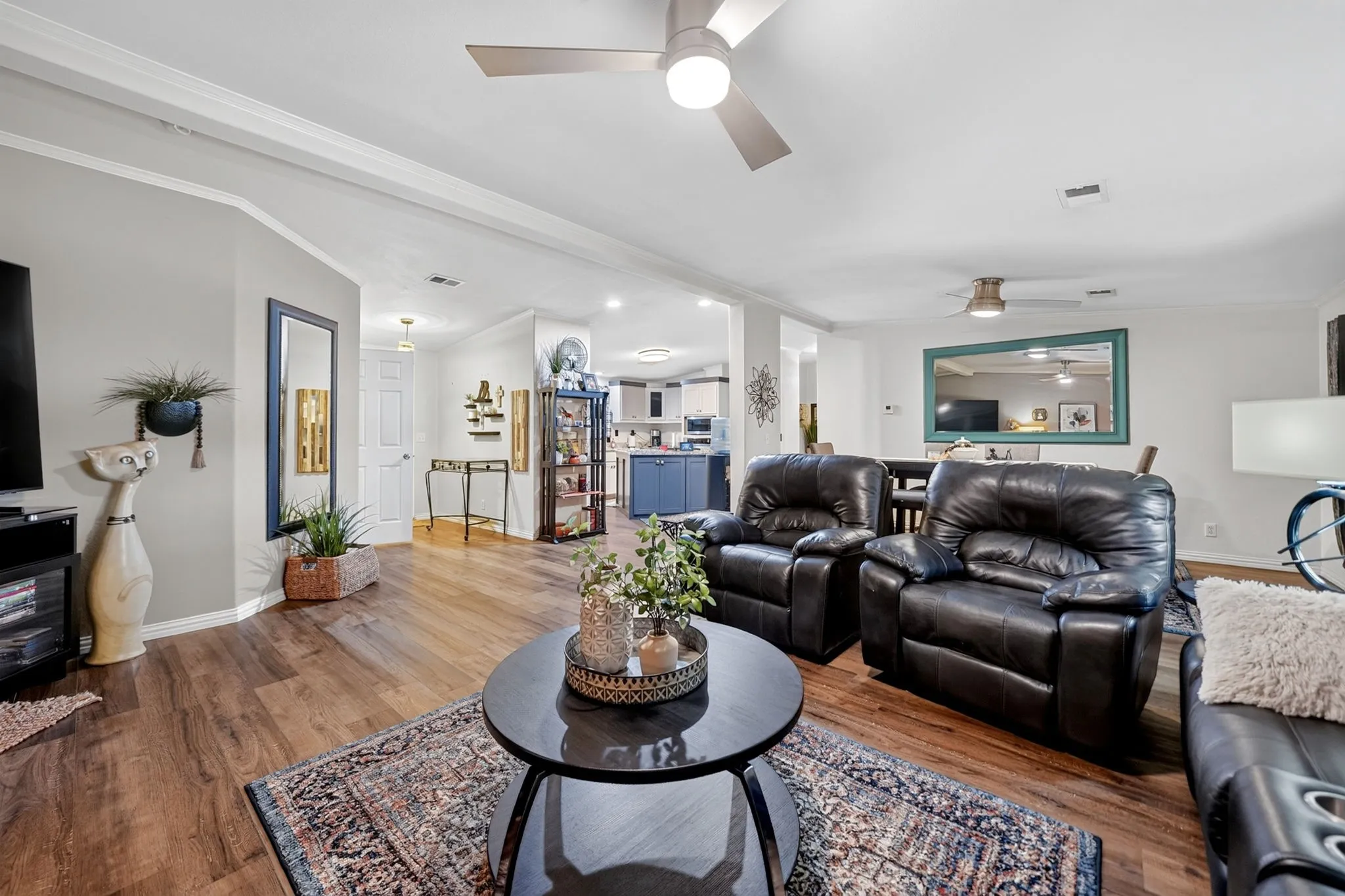 Open-concept living