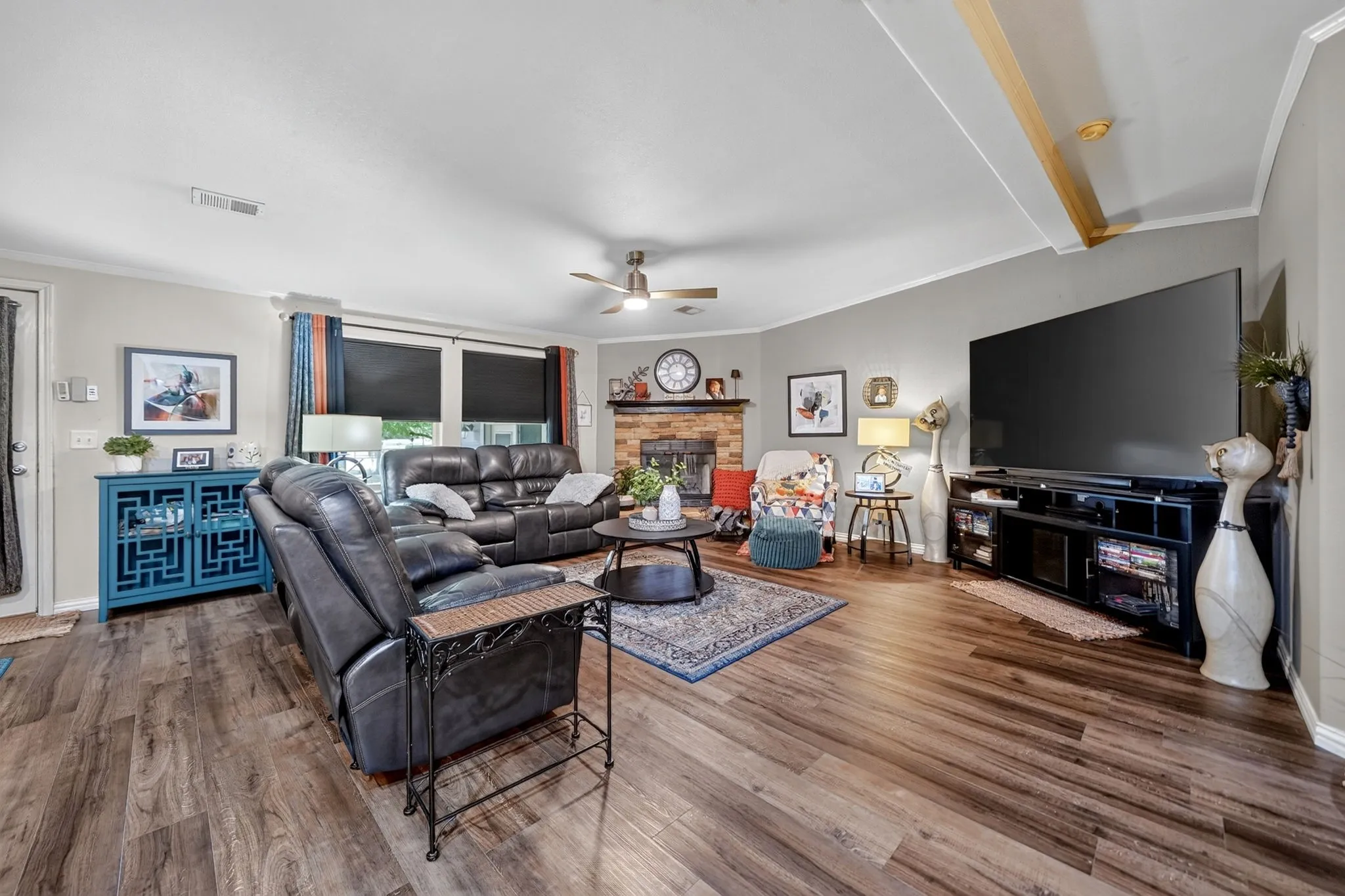 Open-concept living