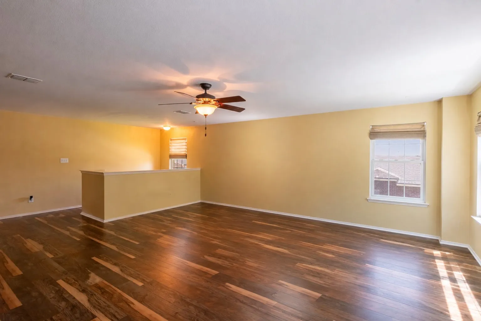 Upstairs game room