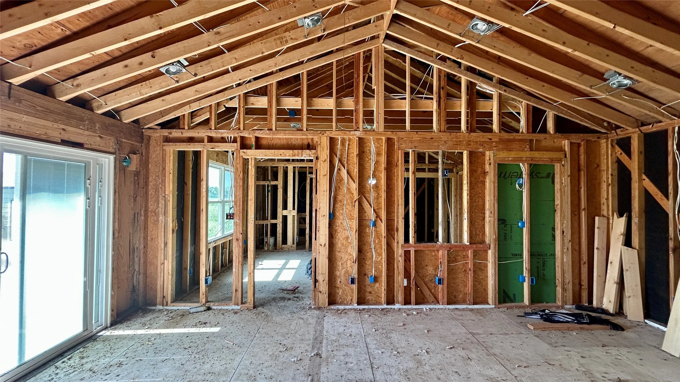 The house is ready for someone to finish it.  Bring your ideas and make it a Home.
