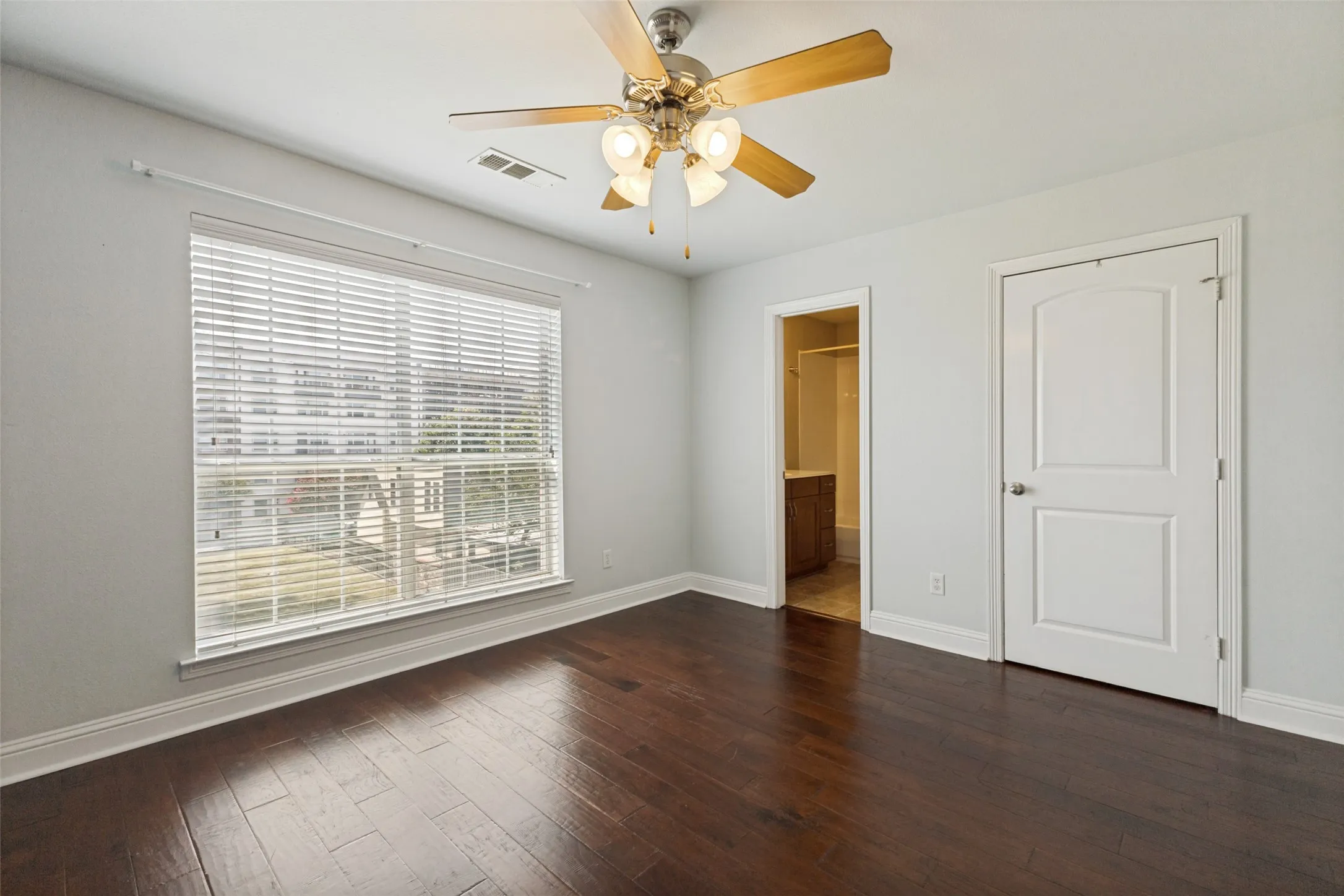 The second bedroom is on the third floor