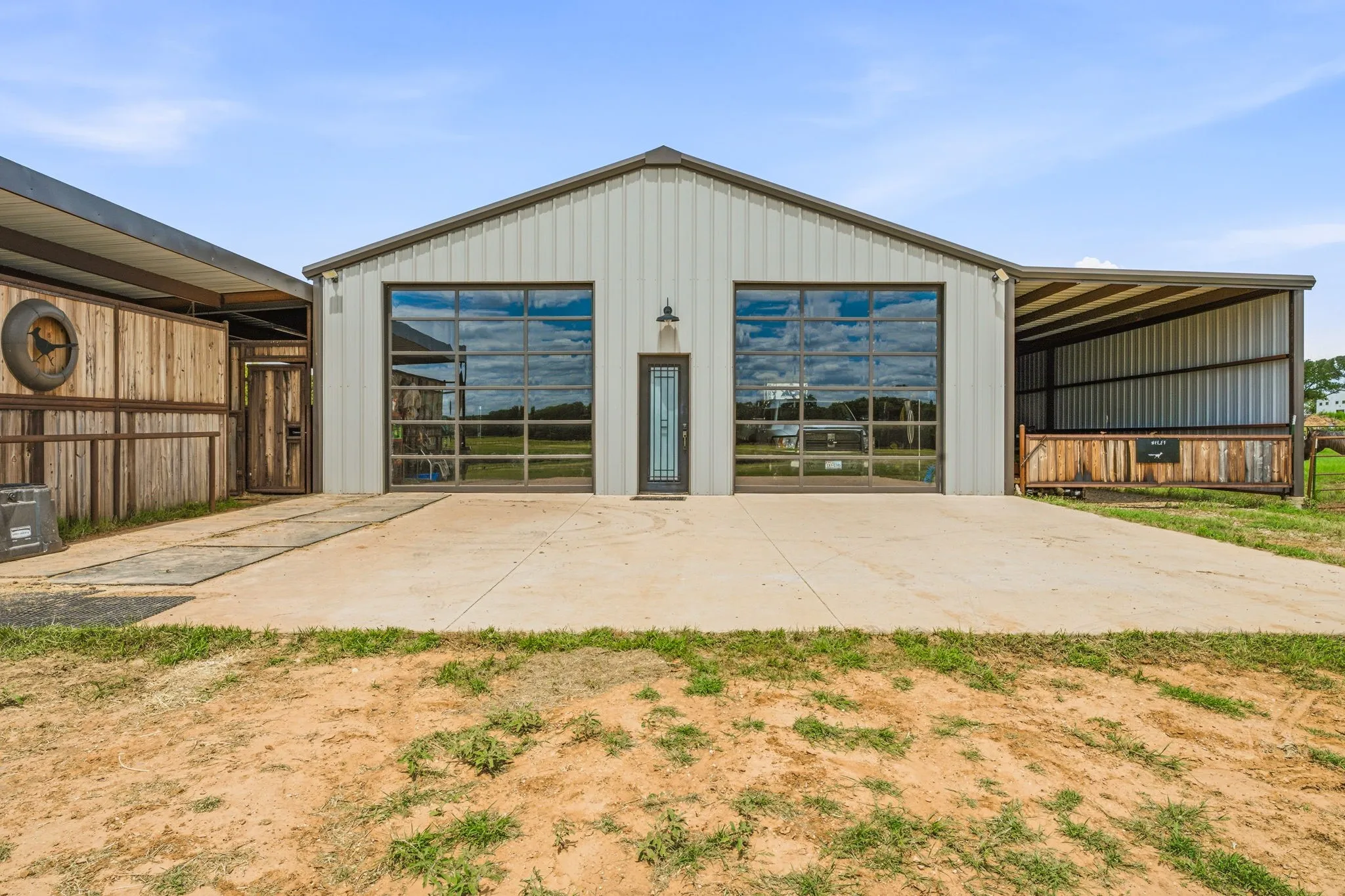 Barn with stalls
