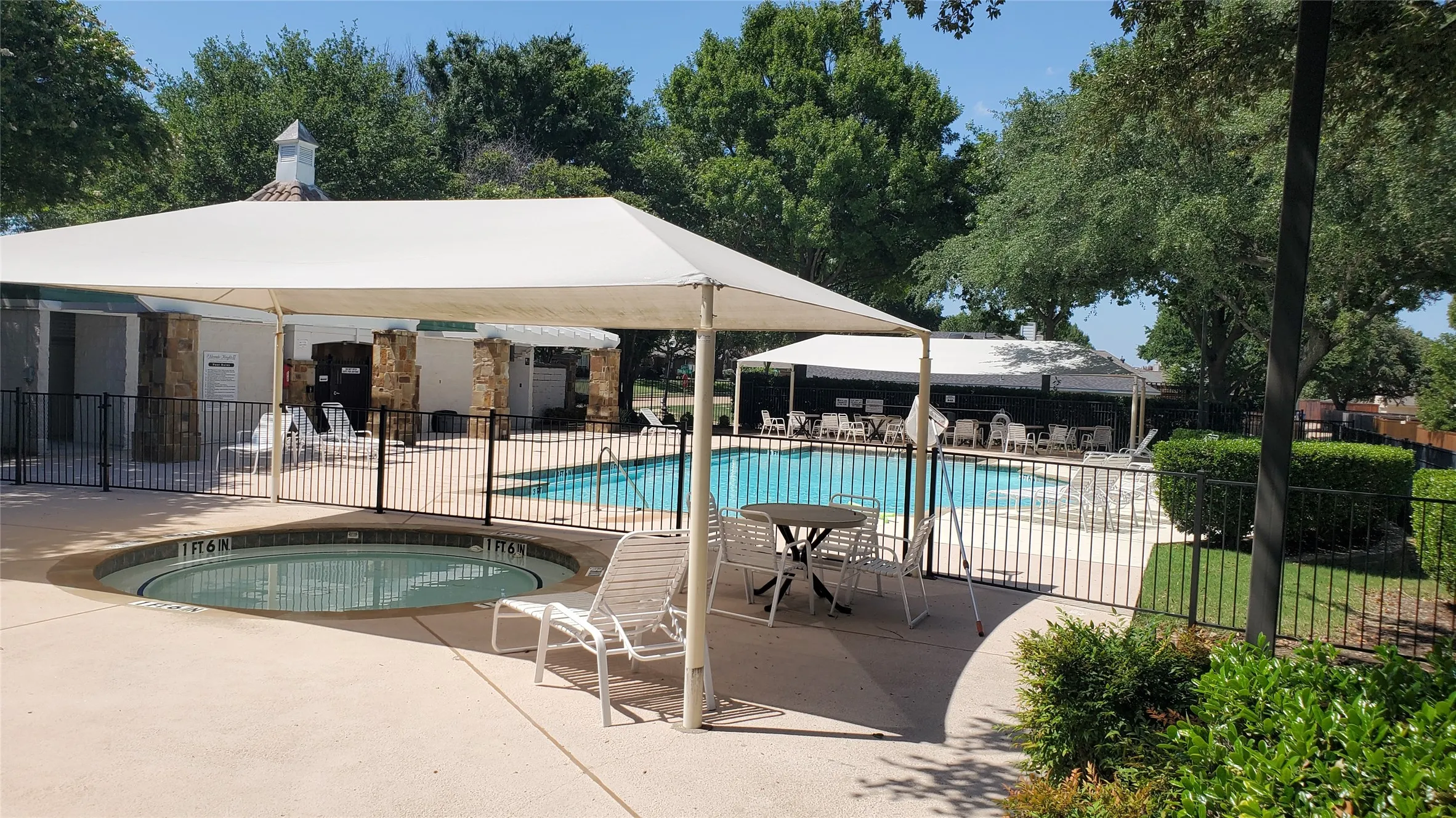 Community Pool just around the corner