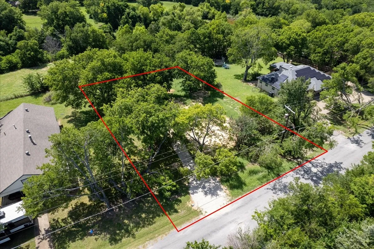Estimated boundary lines — lot and road frontage clearly marked