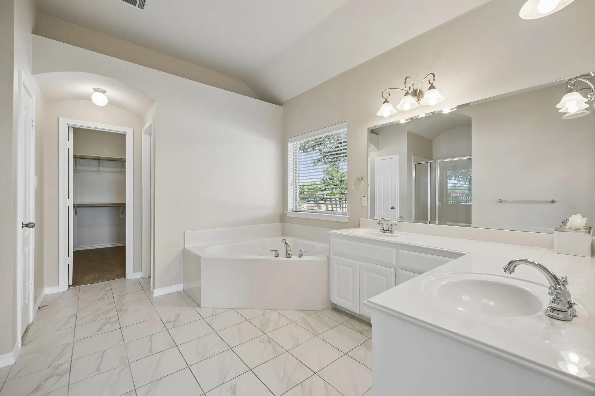 Enormous primary bathroom.